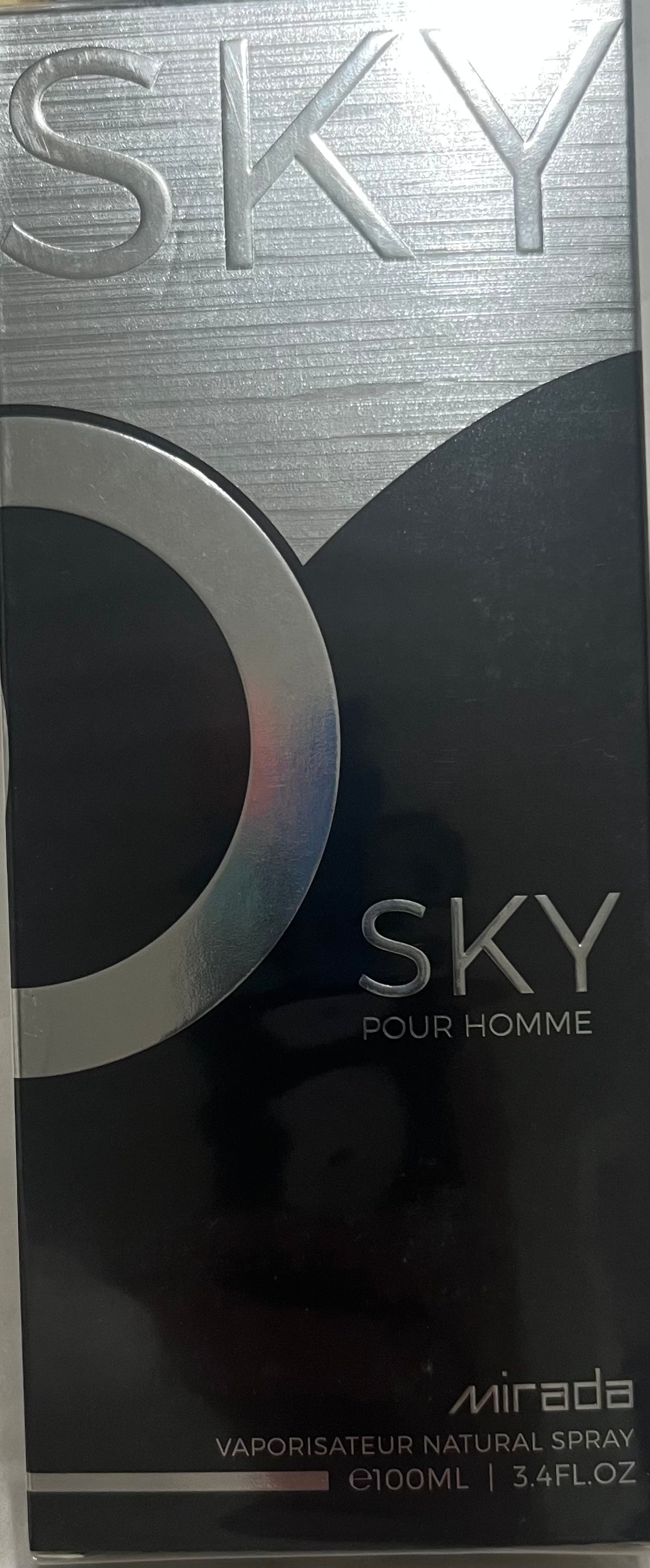 SKY Pour Homme Mirada Eau de Parfum 3.4oz Made in UAE