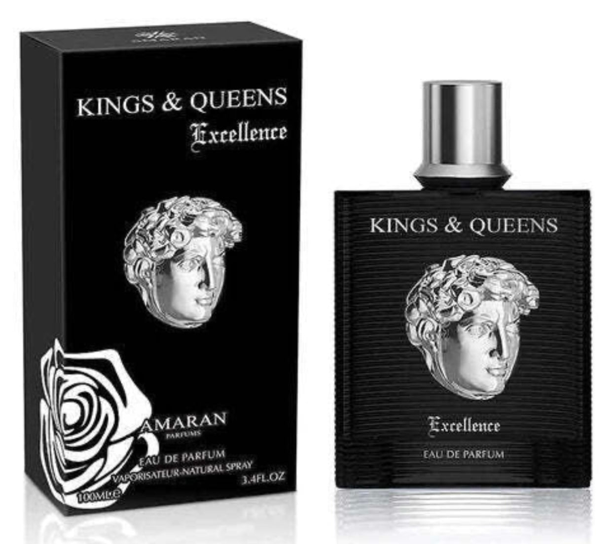 Kings & Queens Excellence Eau de Parfum 3.4oz Made in UAE