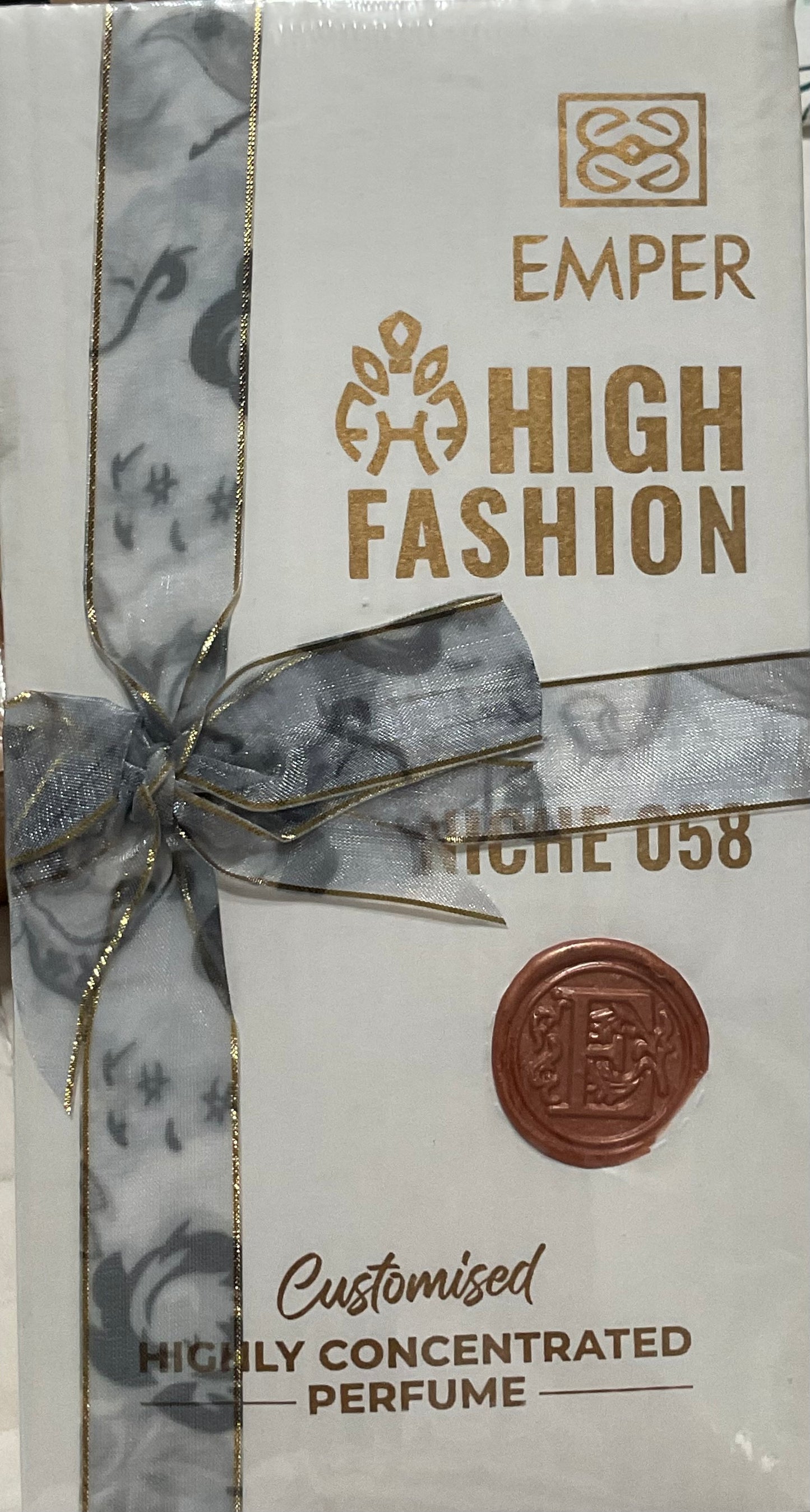 High Fashion Niche 058 Emper Concentrated Perfume 3.4oz Made in UAE