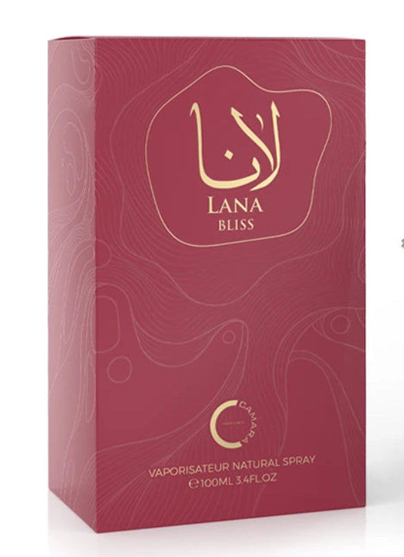 Bliss Lana Camara Eau de Parfum 3.4oz Made in UAE