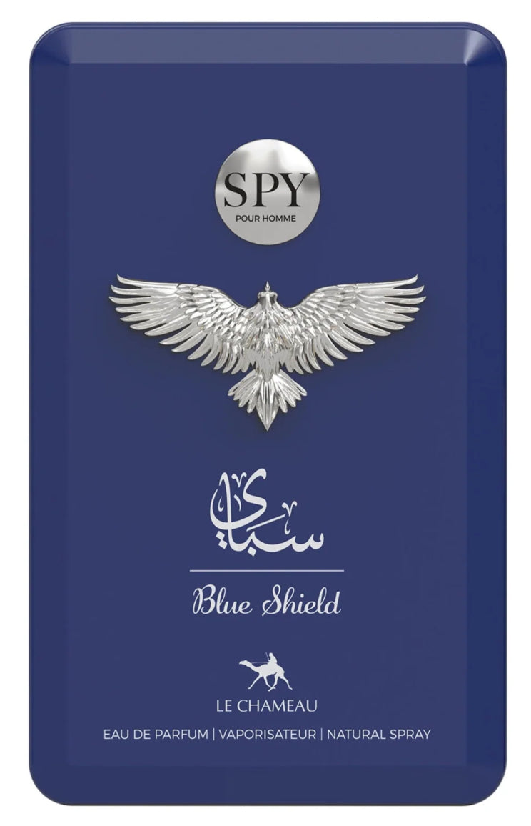 Spy Pour Homme Blue Shield Le Chameau Eau de Parfum 3.0oz Made in UAE