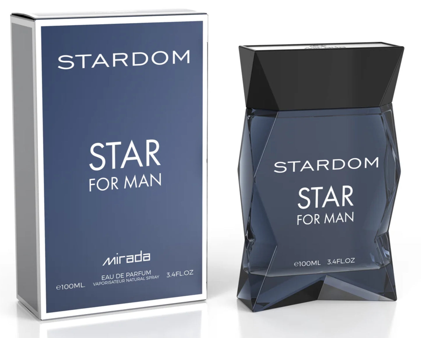 Stardom Star For Man Mirada Eau de Parfum 3.4oz Made in UAE