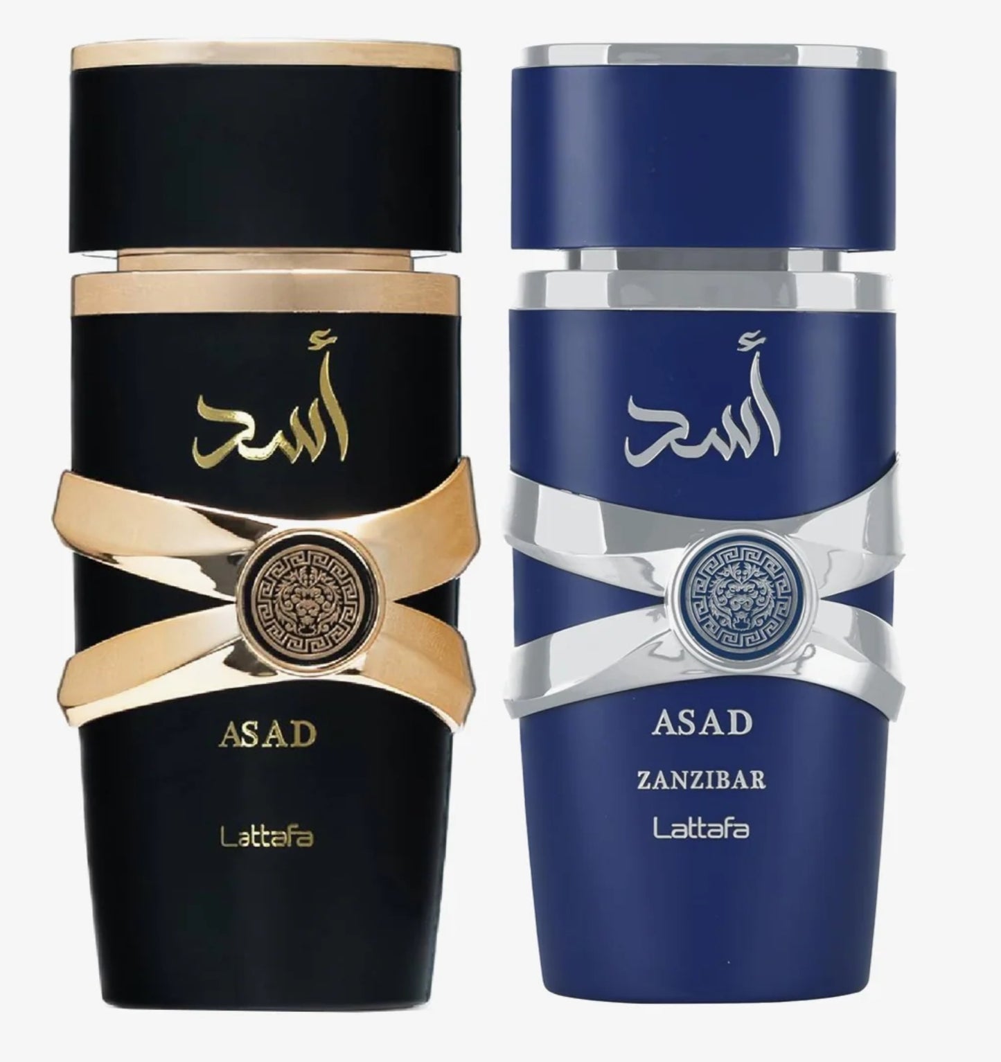Asad Zanzibar Lattafa Set Eau de Parfum 3.4oz Made in UAE