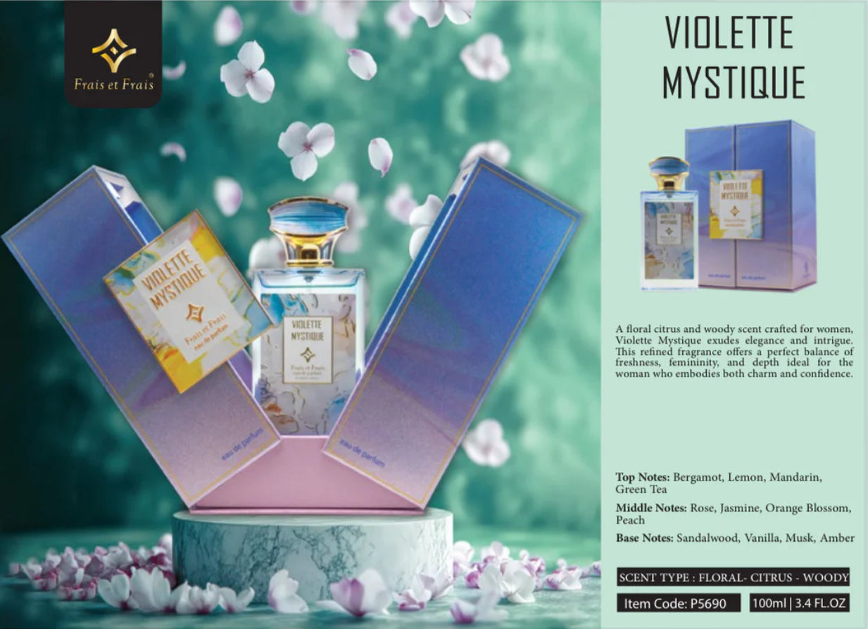 Violette Mystique Frais et Frais Eau de Parfum Made in UAE