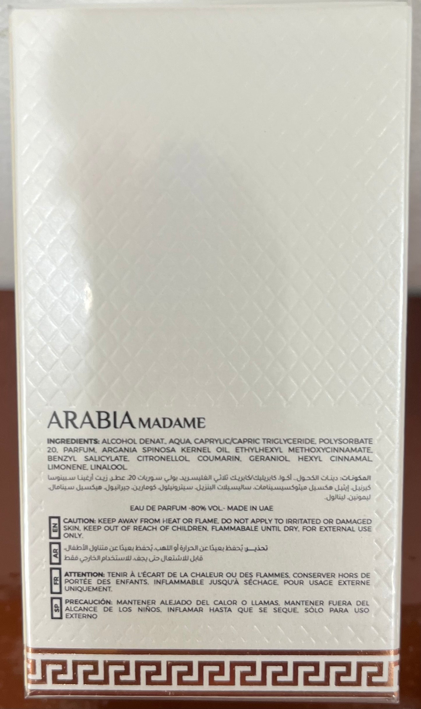 Arabia Madame Hair Perfume Infused With Argan 1.7oz Made in UAE