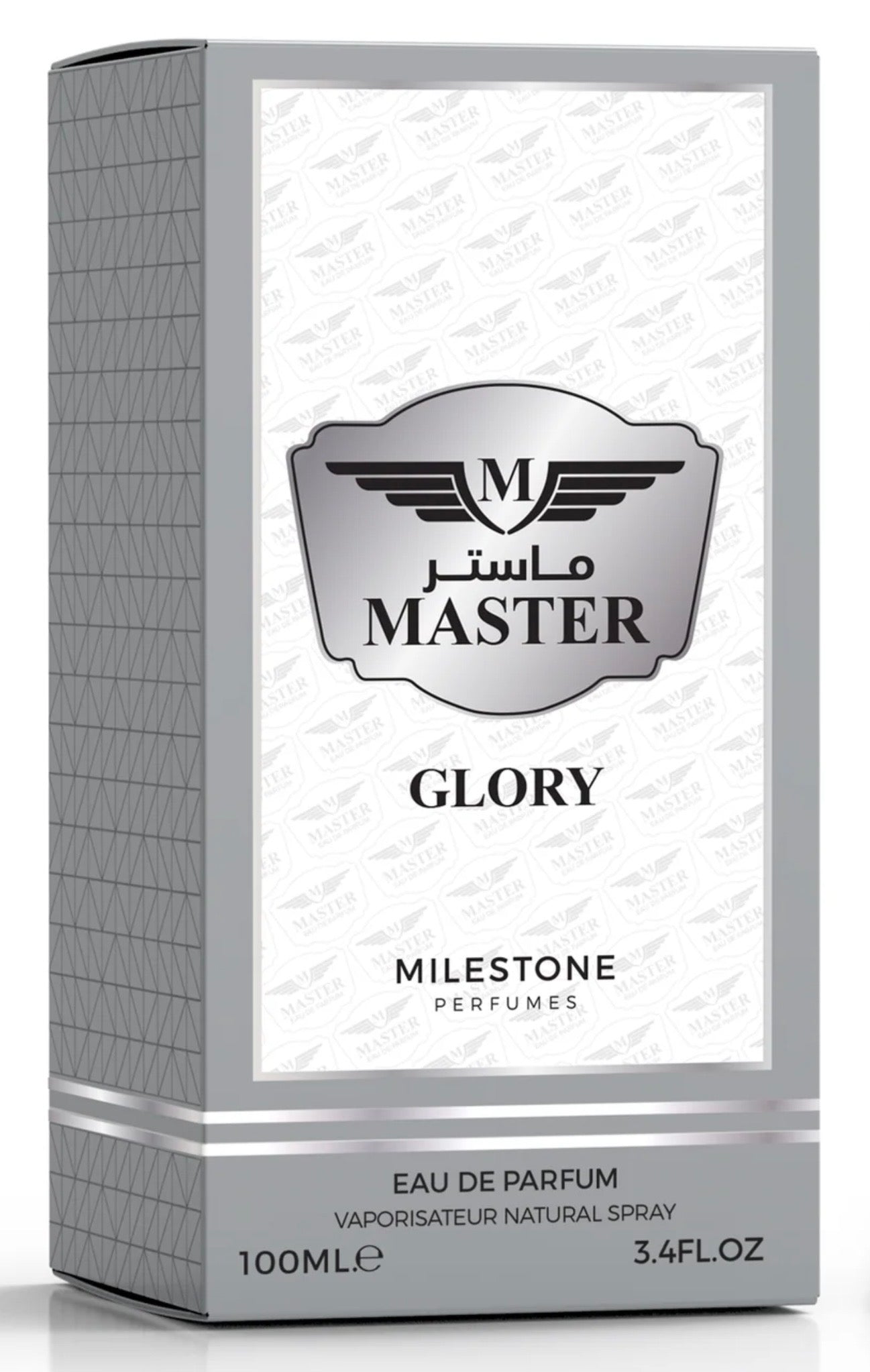 Master Glory Milestone Eau de Parfum 3.4oz made in UAE