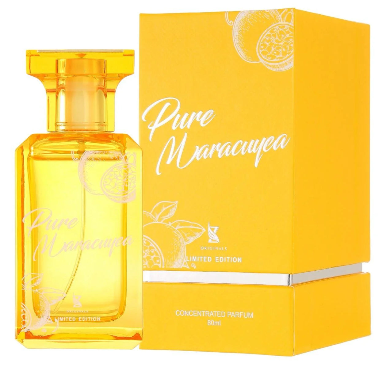 Pure Maracuyea Zakat Concentrated Parfum 80ml Made in UAE