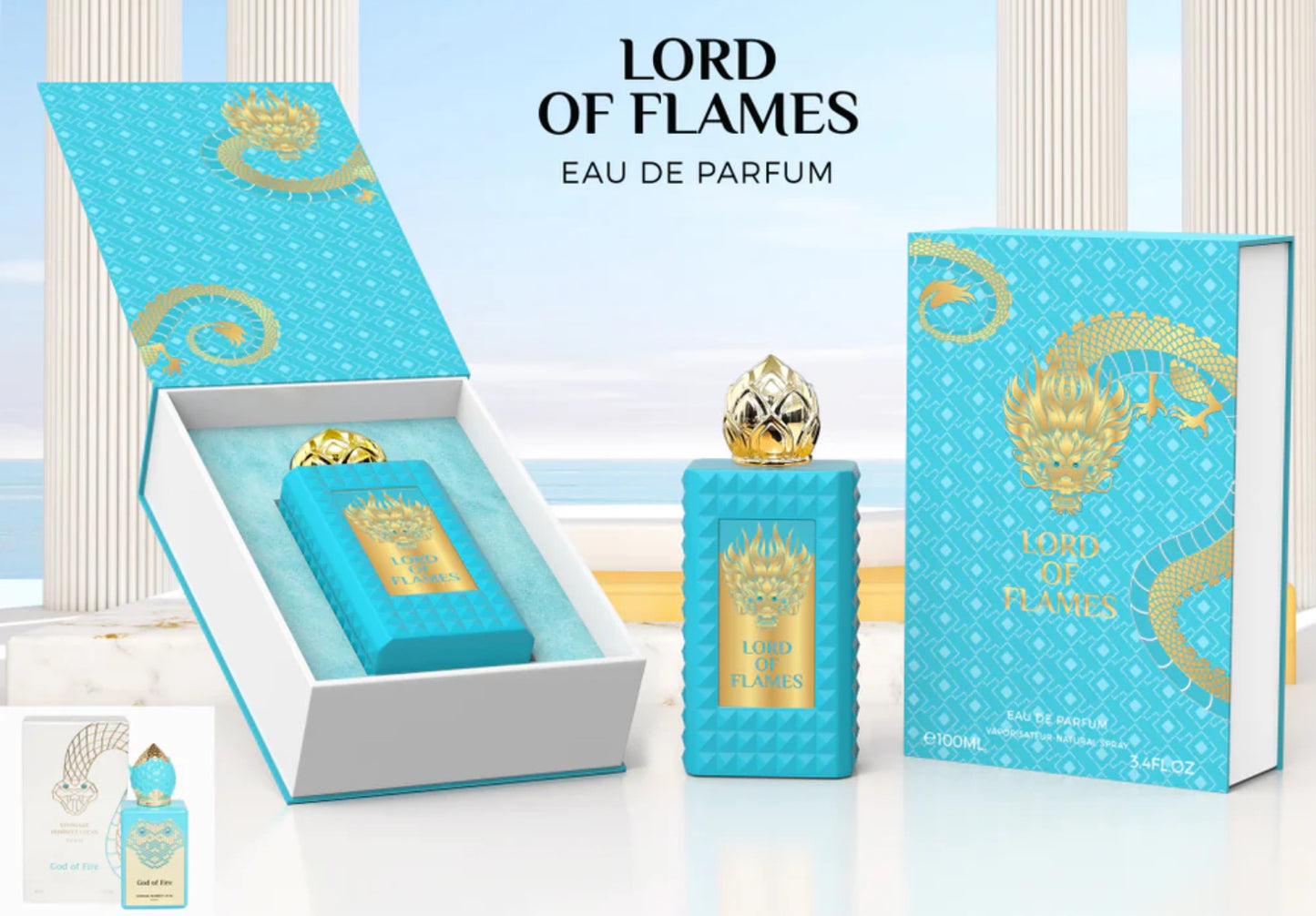 Lord of Flames Emper Eau de Parfum 3.4oz Made in UAE