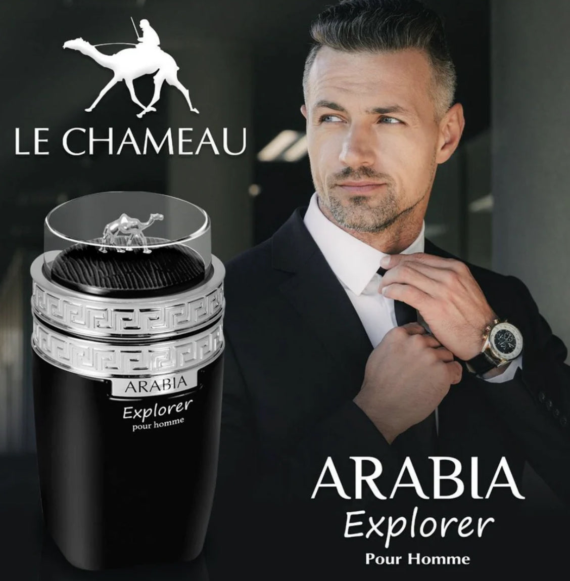 Arabia Explorer Pour Homme Emper Eau de Parfum 3.4oz Made in UAE
