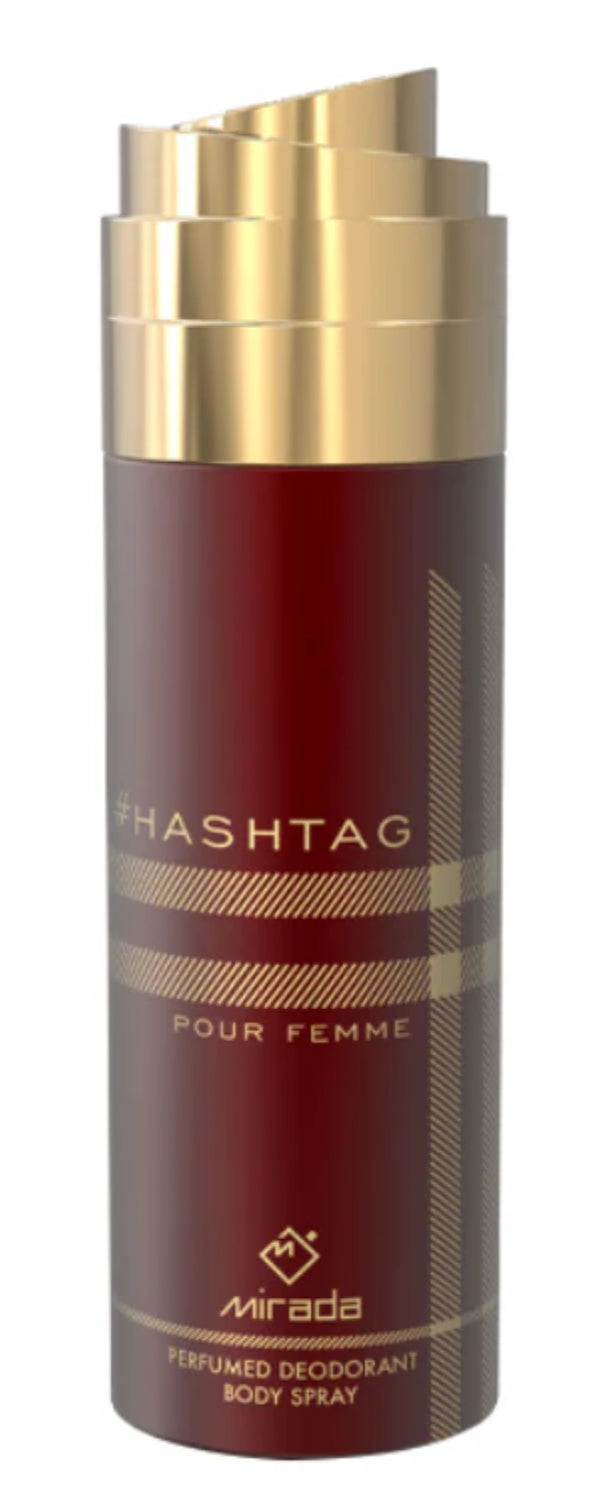 Hashtag Pour Femme Mirada Perfumed Spray 6.6oz Made in UAE