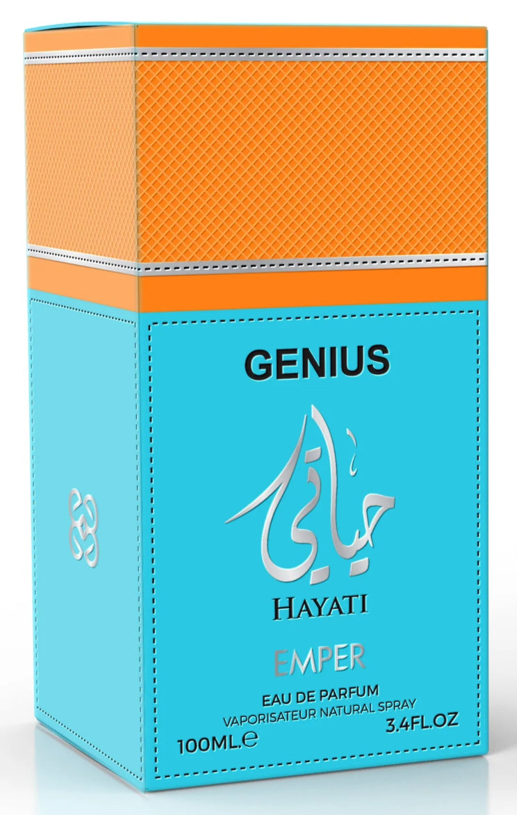 Genius Hayati Emper Eau de Parfum 3.4oz Made in UAE