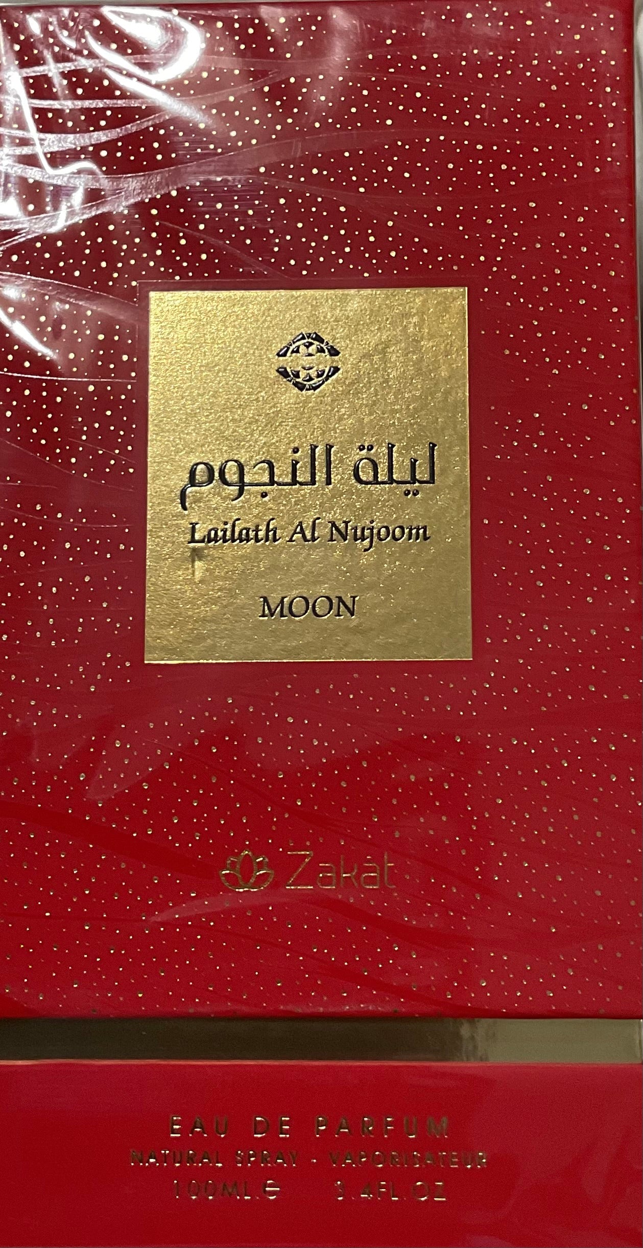 Lailath Al Nujoom Moon Zakat Eau de Parfum 3.4oz Made in UAE