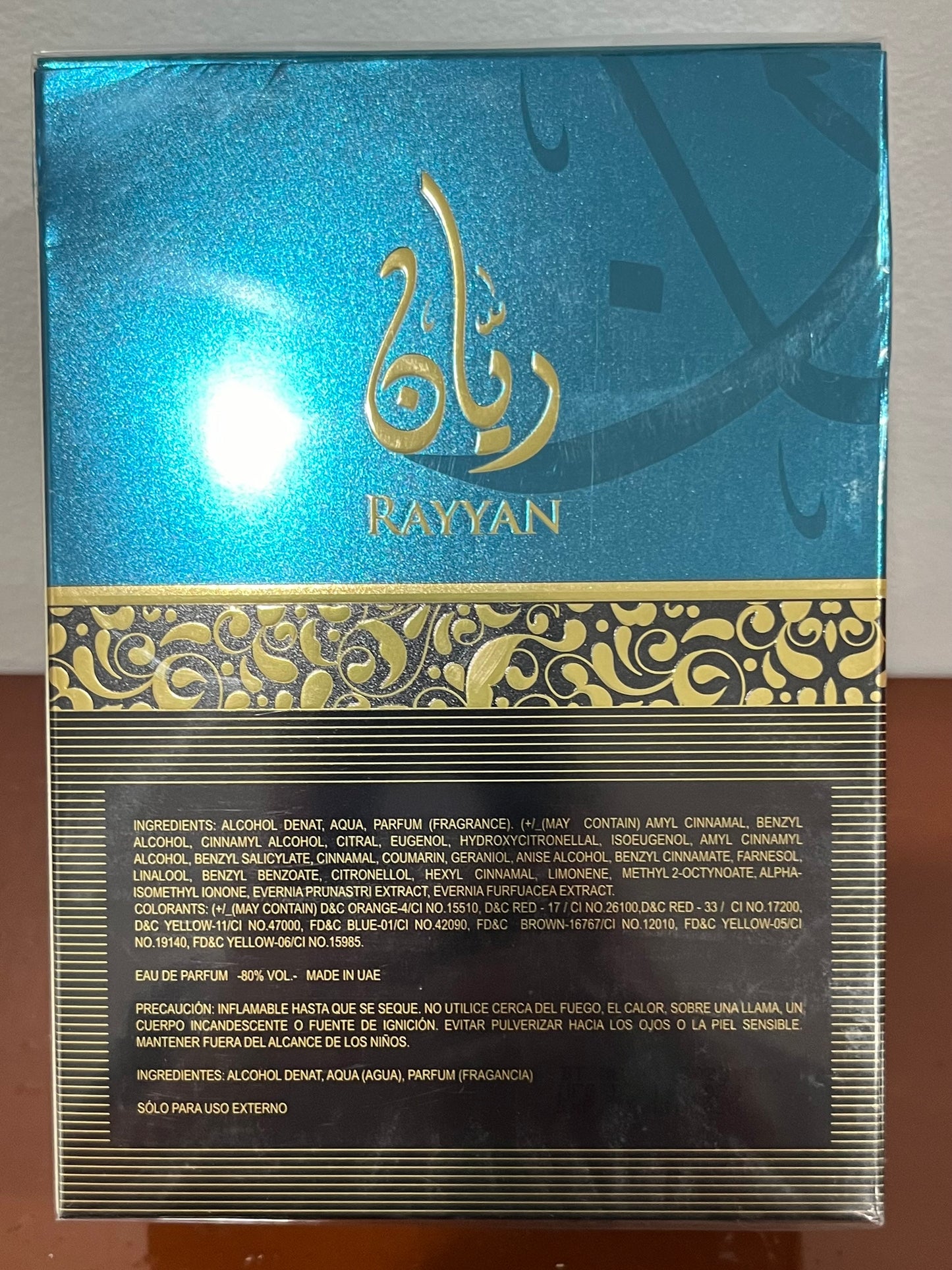 Rayyan Amaran EAU de Parfum 3.4 oz Made in UAE