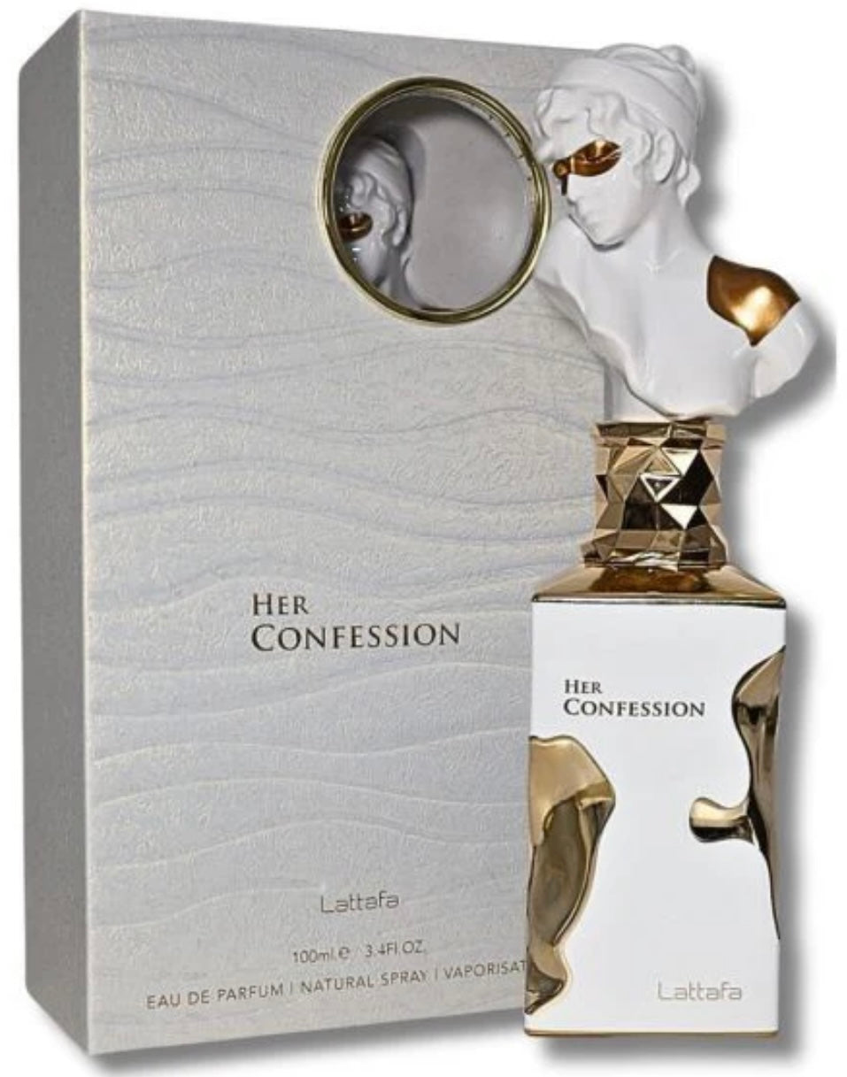 Her Confession Lattafa EAU de Parfum 3.4 oz Made in UAE