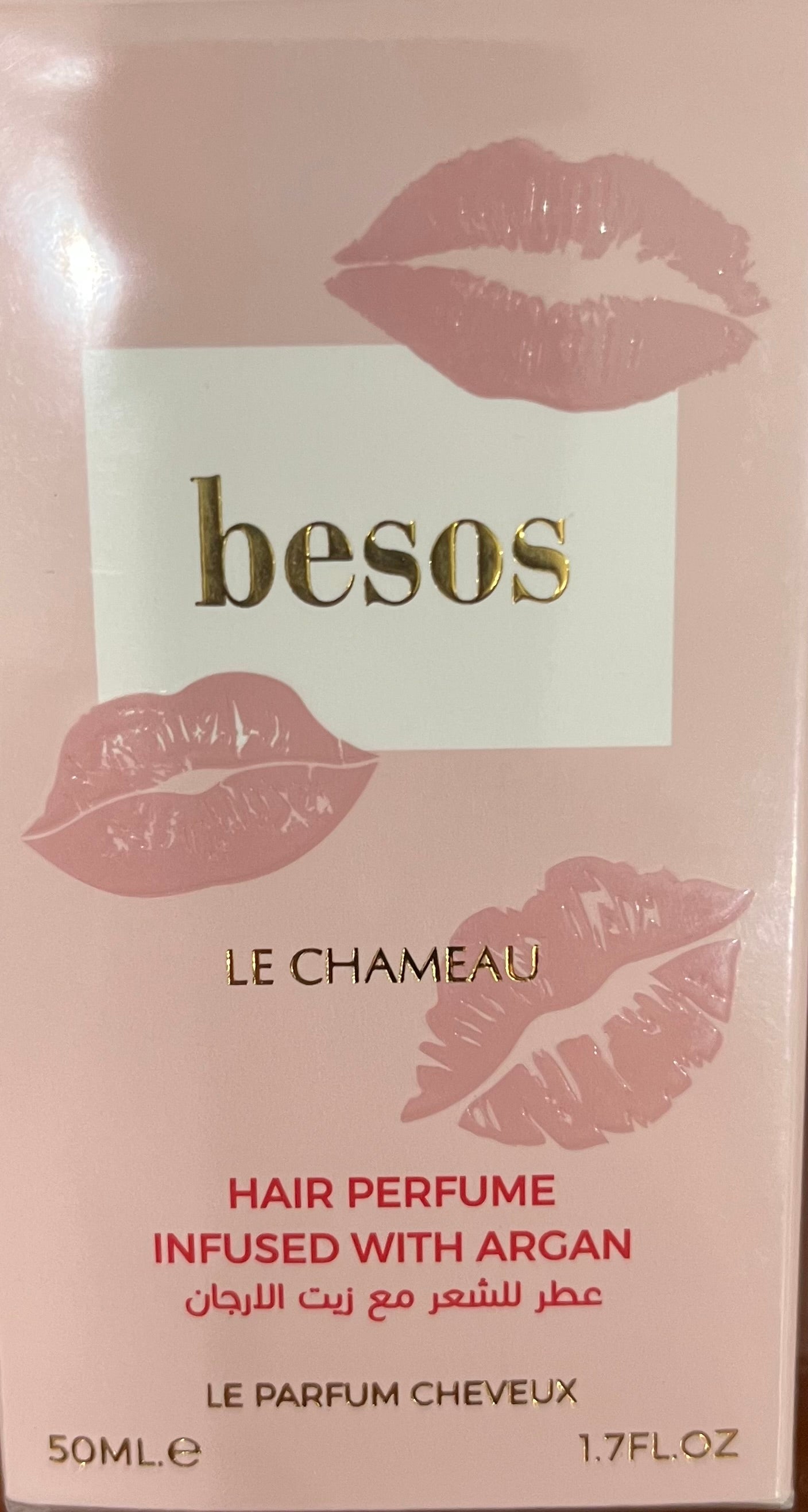 Besos Hair Perfume Infused With Argan 1.7oz Made in UAE