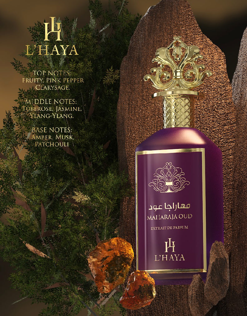 Maharaja Oud L’Haya Extrait de Parfum 3.4oz Made in UAE