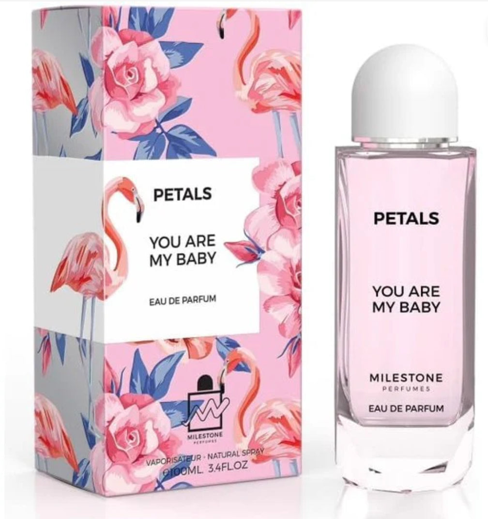 You Are My Baby Petals Milestone Eau de Parfum 3.4oz Made in UAE