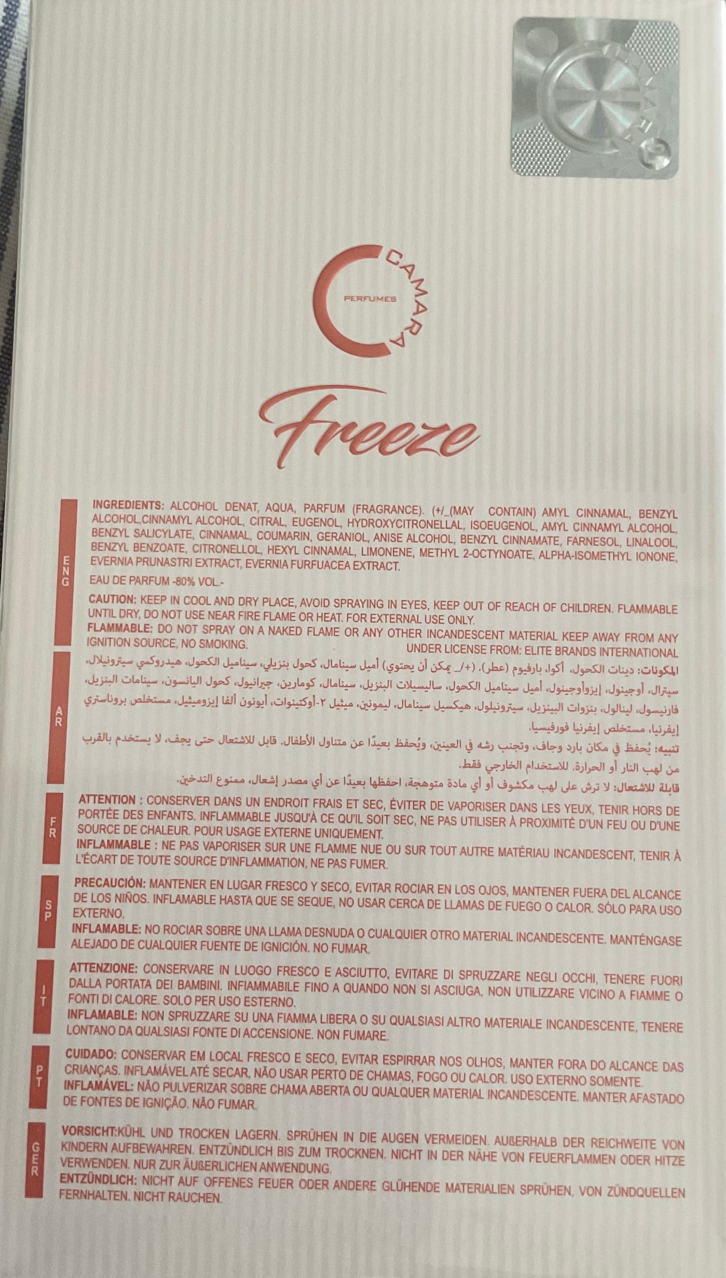 Oh My Guava Camara Eau de Parfum 3.4oz Made in UAE