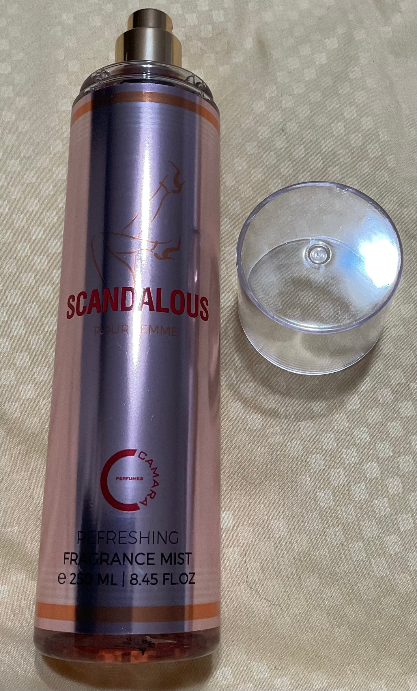 Scandalous Pour Femme Camara Fragance Mist 8.45oz Made in UAE