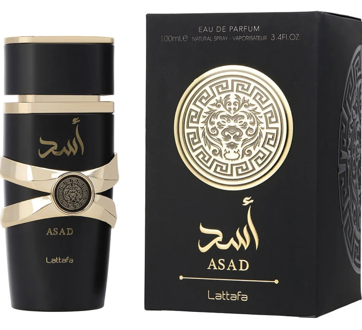Asad Lattafa Eau de Parfum 3.4oz Made in UAE