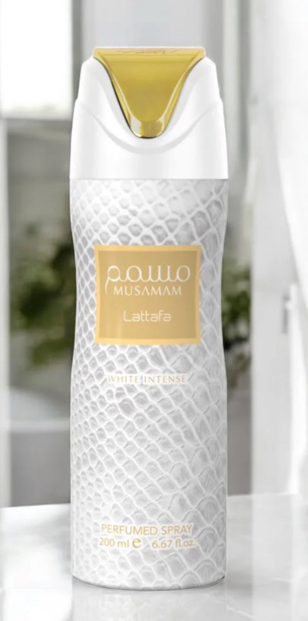 Musamam White Intense Lattafa 6.67oz Made in UAE