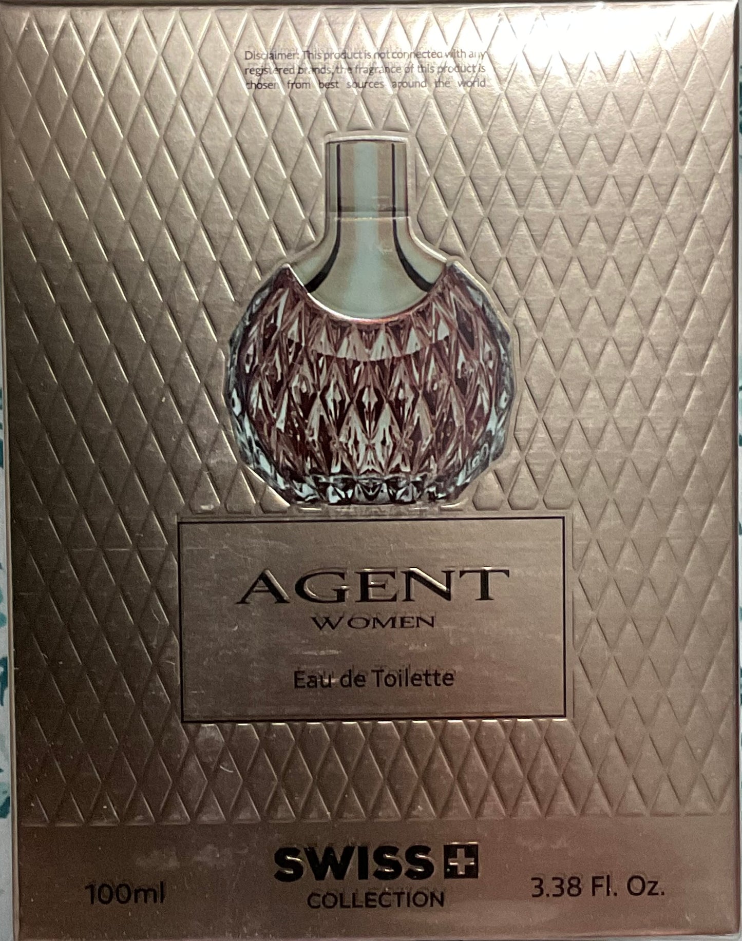 Agent Swiss Collection Eau de Parfum 3.4oz Made in UAE