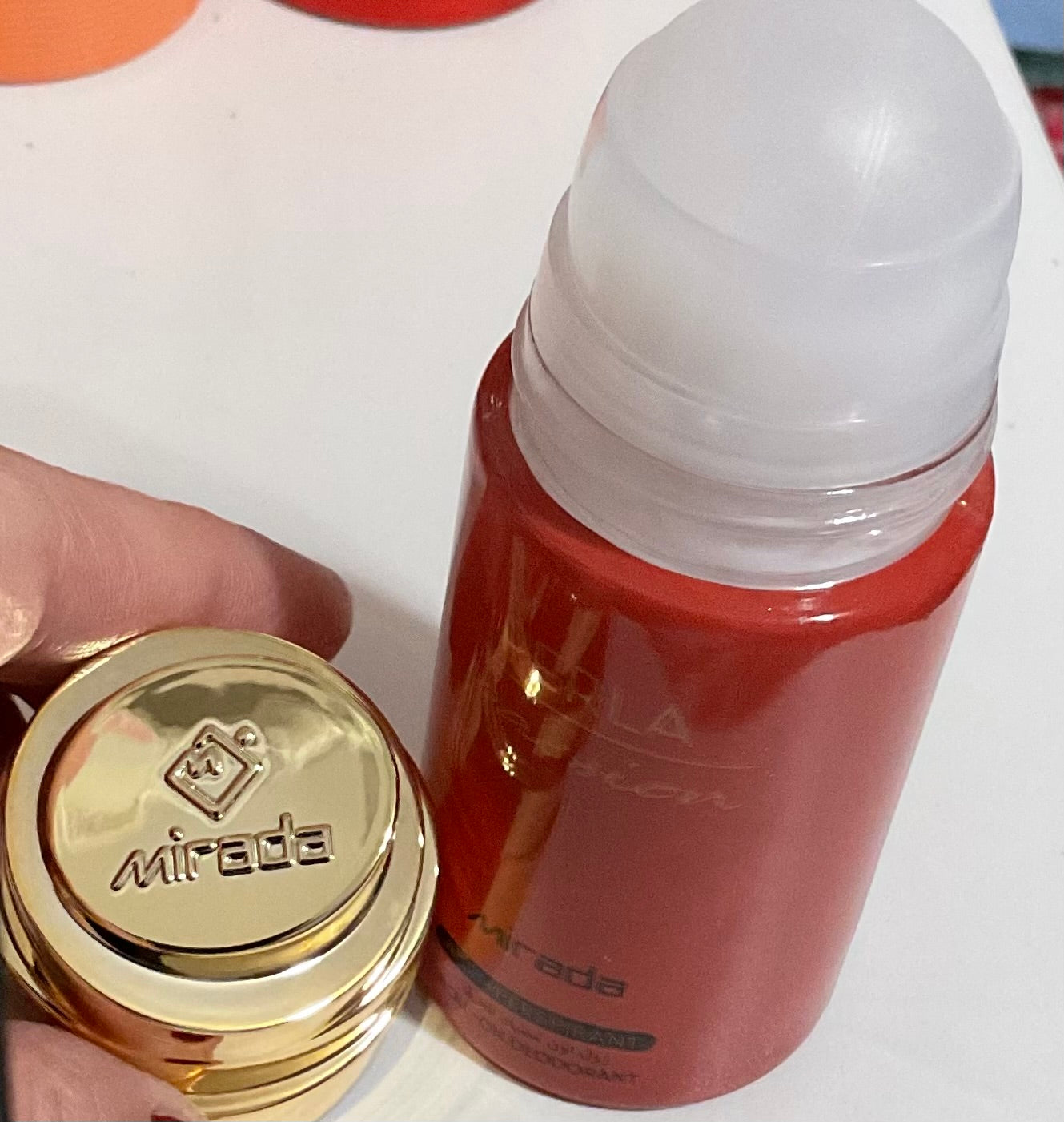 Perla Passion Mirada Roll on desodorant 50ml Made in UAE