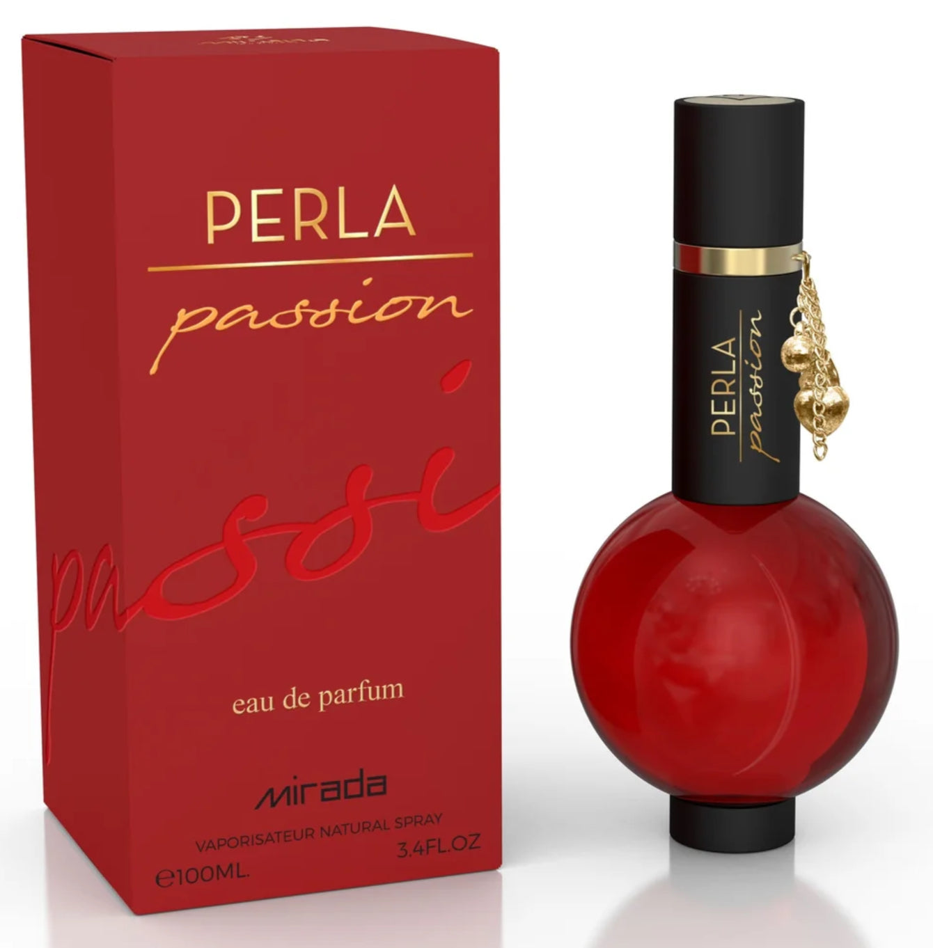 Perla Passion Mirada Eau de Parfum 3.4oz Made in UAE