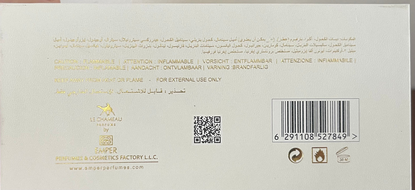Magical Moment Angel Le Chameau Eau de Parfum 2.8oz Made in UAE