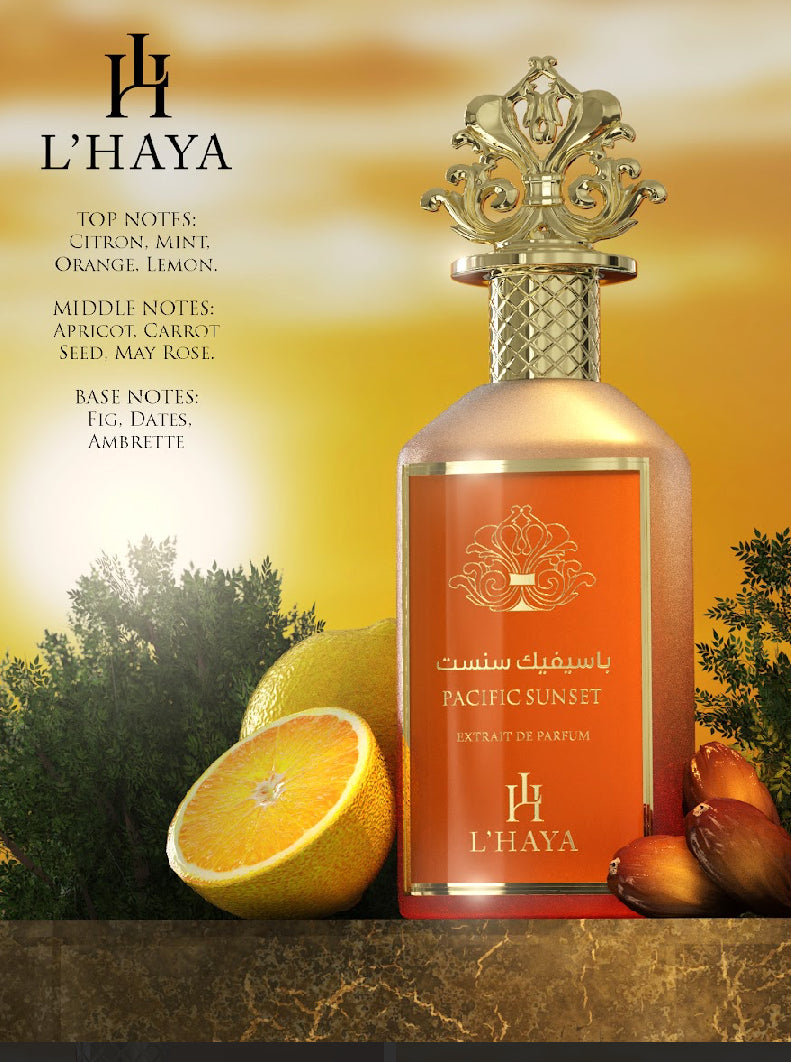 Pacific Sunset L’Haya Extrait de Parfum Made in UAE