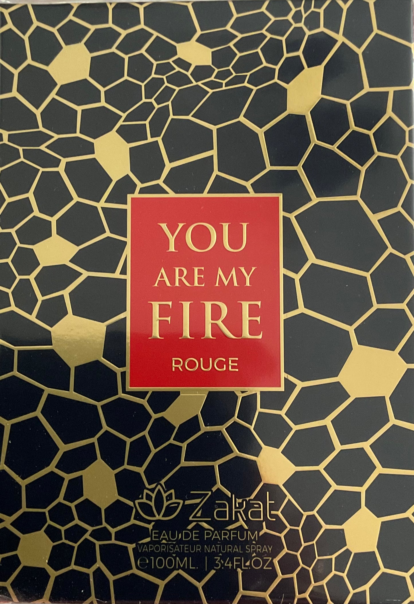 You Are My Fire Rouge Zakat Eau de Parfum 3.4oz Made in UAE