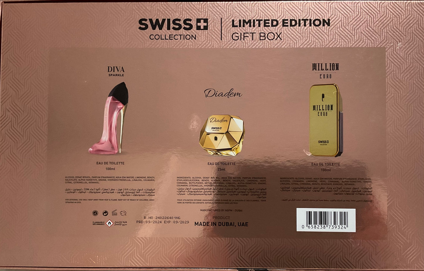 Diva Euro Swiss Collection Eau de toilette 100 mlMade in Dubai