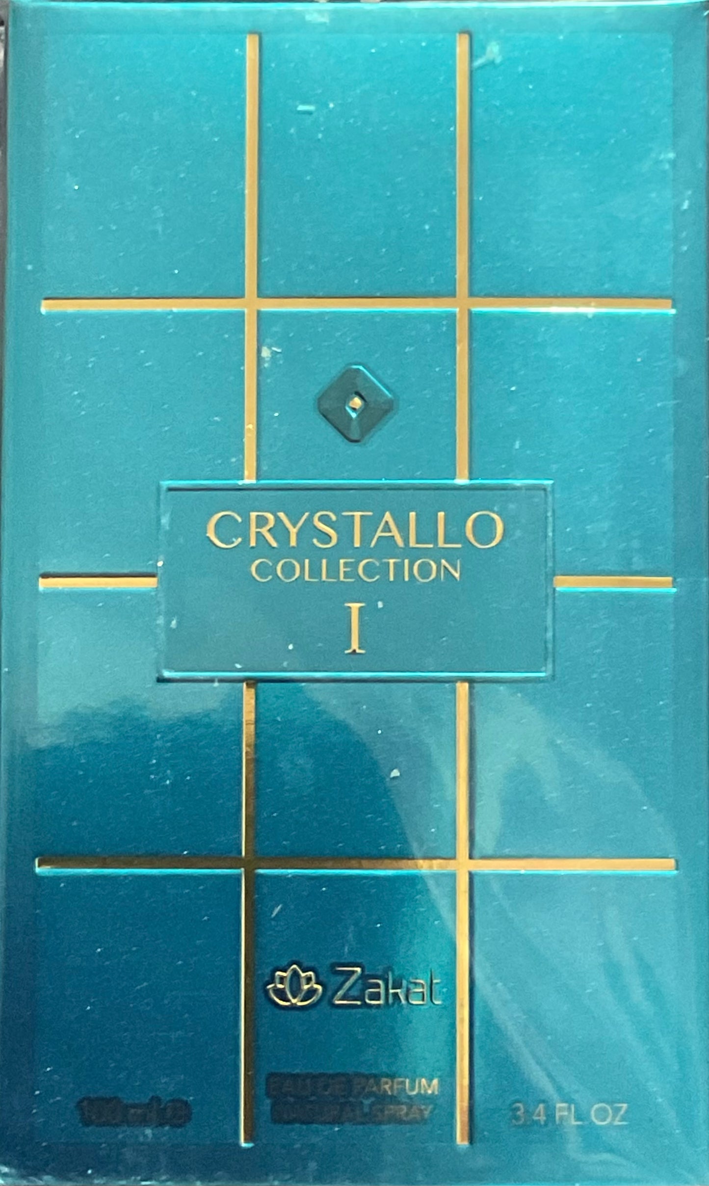 Crystallo Collection I Zakat Eau de Parfum 3.4oz Made in UAE
