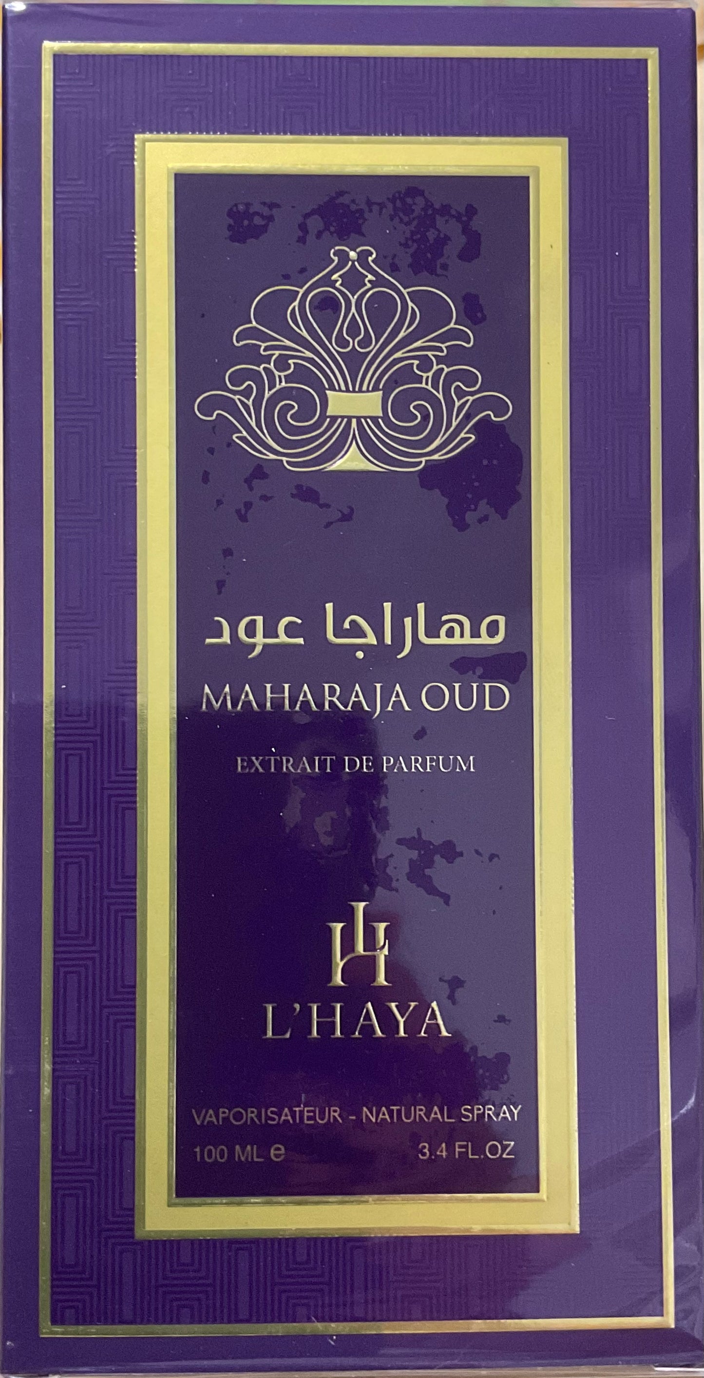 Maharaja Oud L’Haya Extrait de Parfum 3.4oz Made in UAE