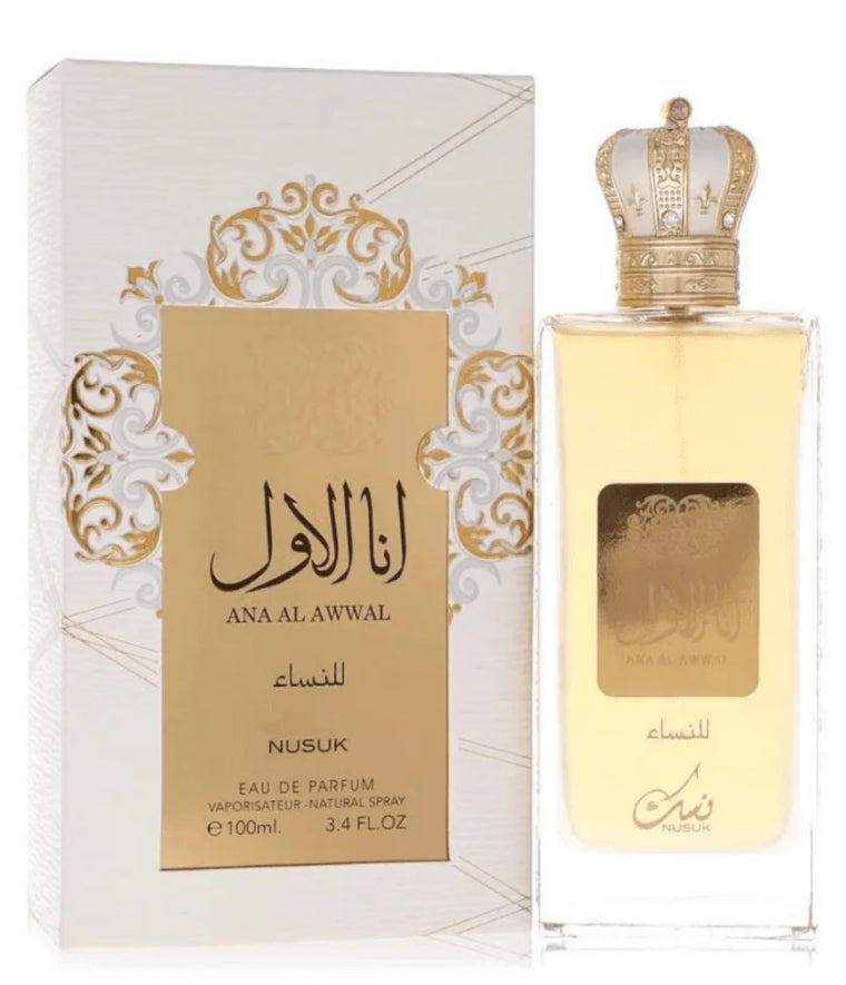 Ana Al Awal Women Nusuk EAU de Parfum 3.4 oz Made in UAE