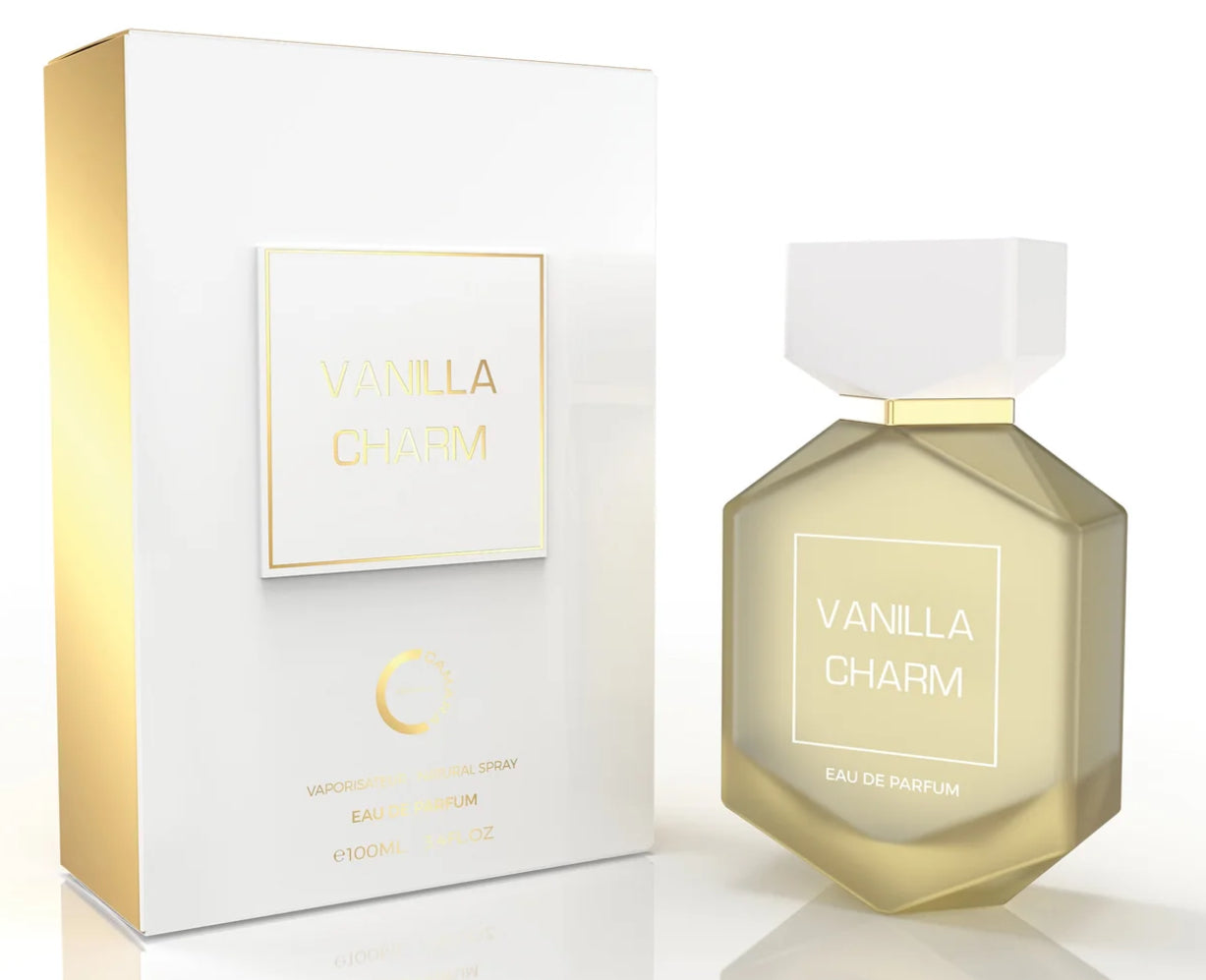 Vanilla Charm Camara Eau de Parfum 3.4oz Made in UAE