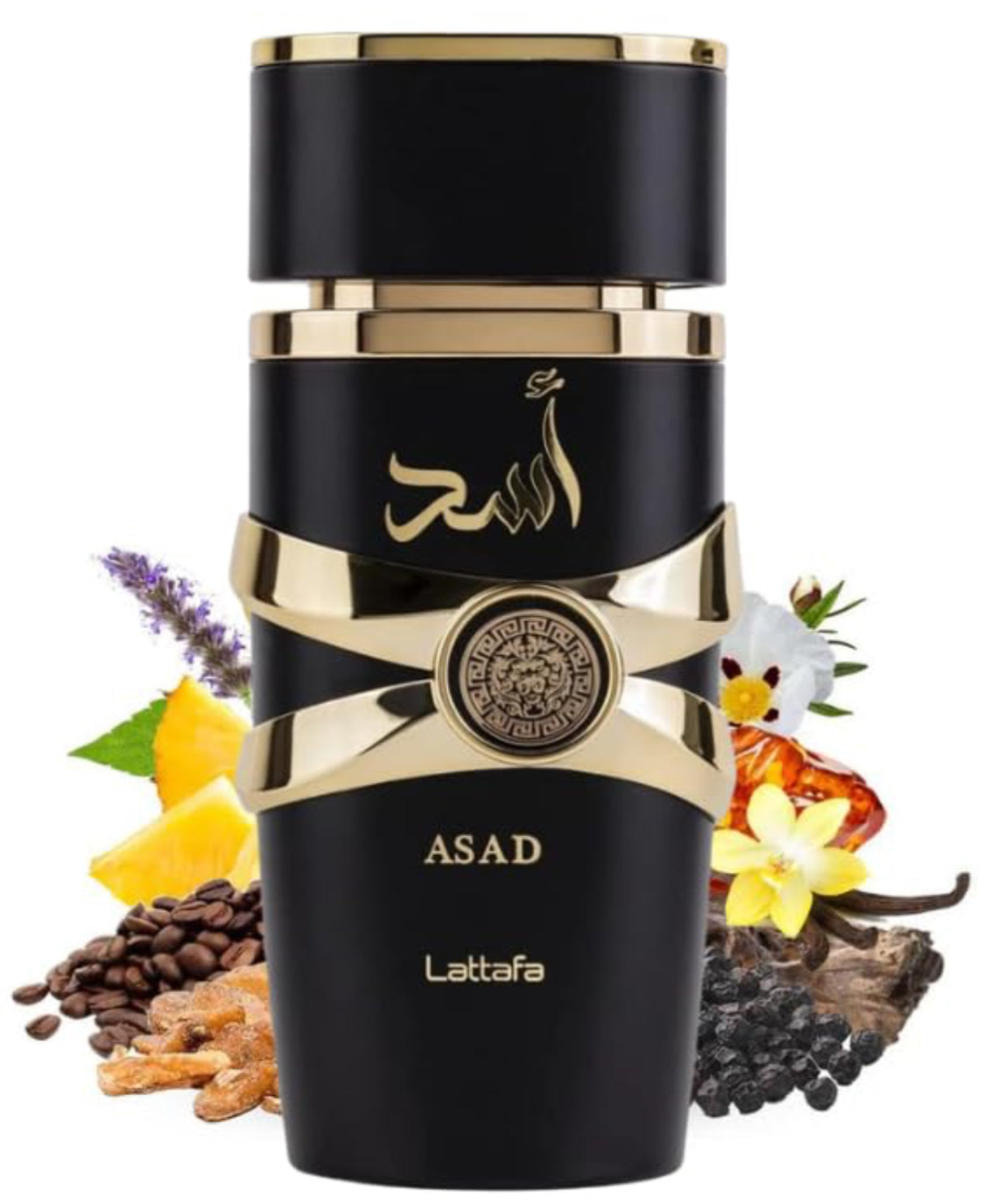 Asad Lattafa Eau de Parfum 3.4oz Made in UAE