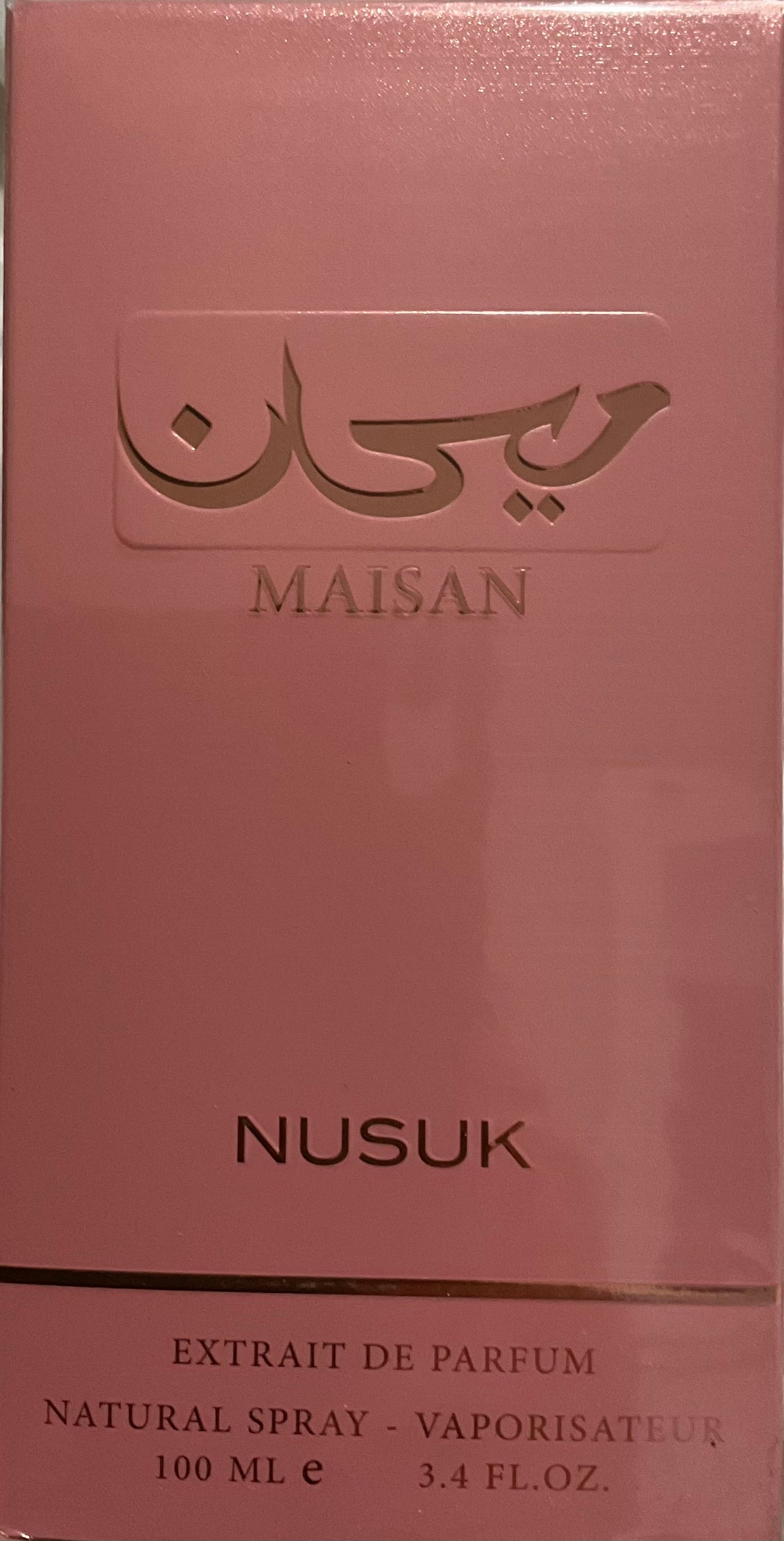 Maisan Nusuk Eau de Parfum 3.4oz Made in UAE