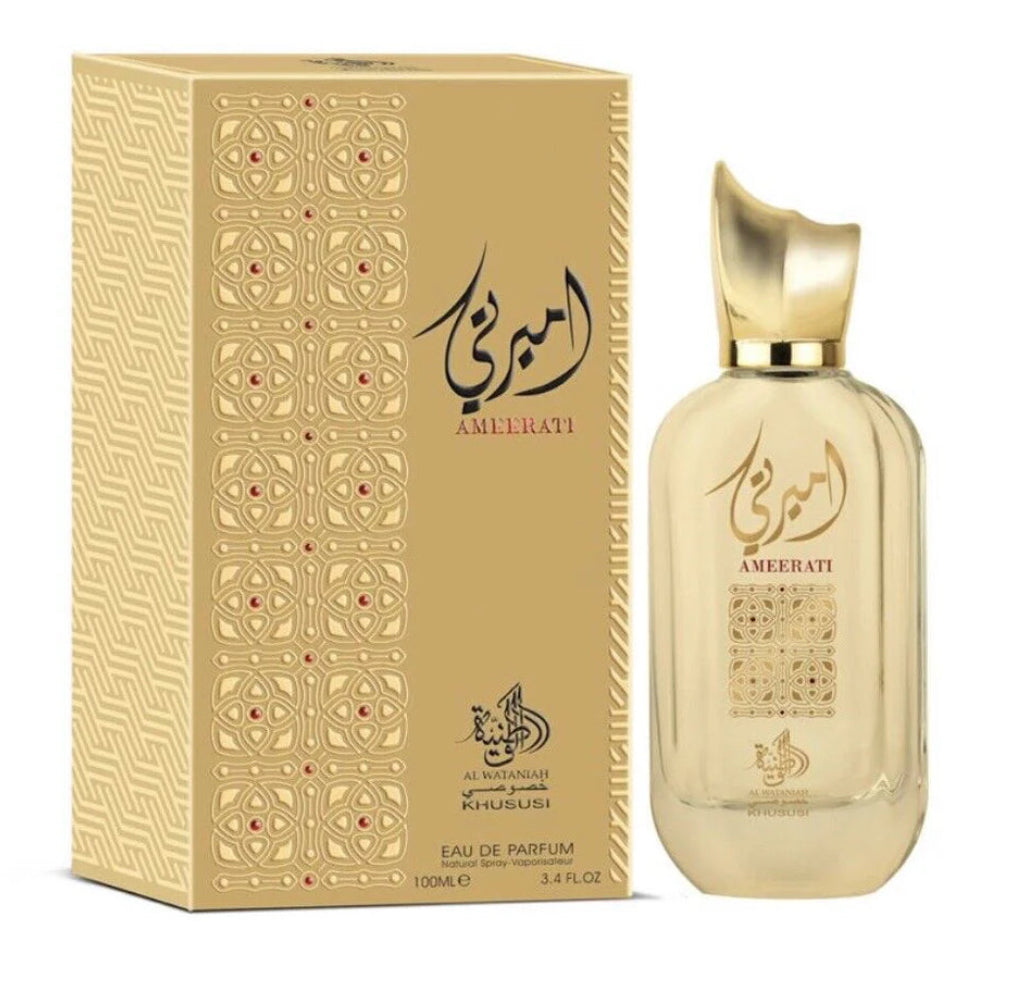 Ameerati Al Wataniah Eau de Parfum 3.4oz Made in UAE