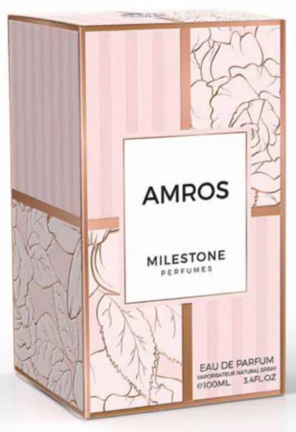 Amros Milestone perfumes Eau de Parfum 3.4oz Made in UAE