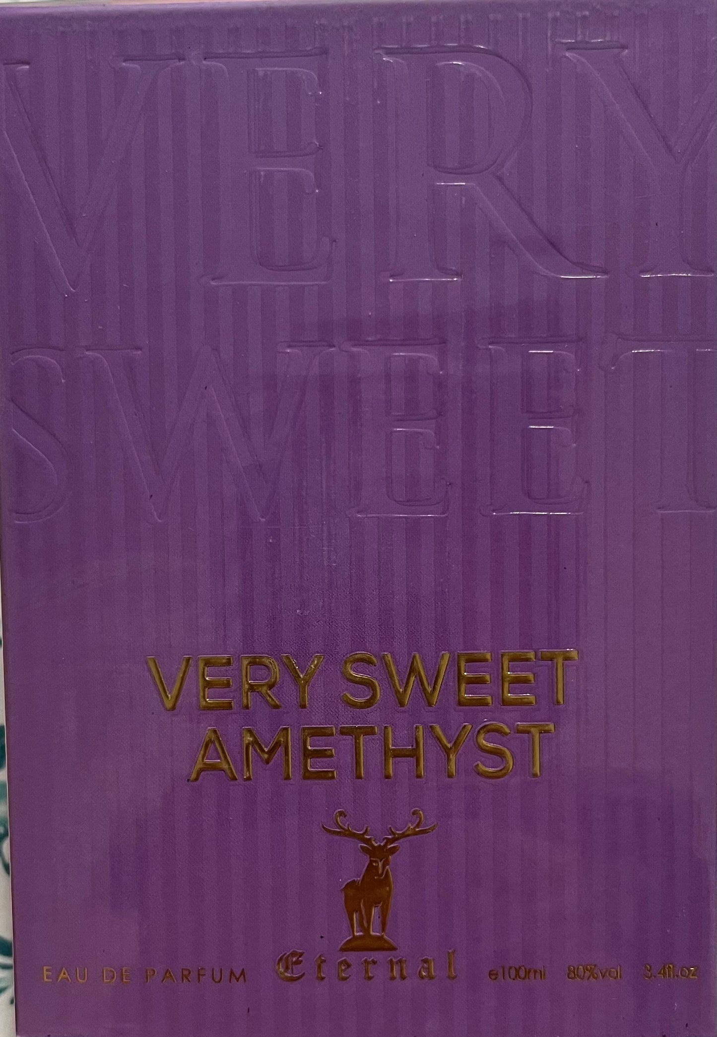 Very Sexy Amethyst Khalis EAU de Parfum 3.4 oz Made in UAE