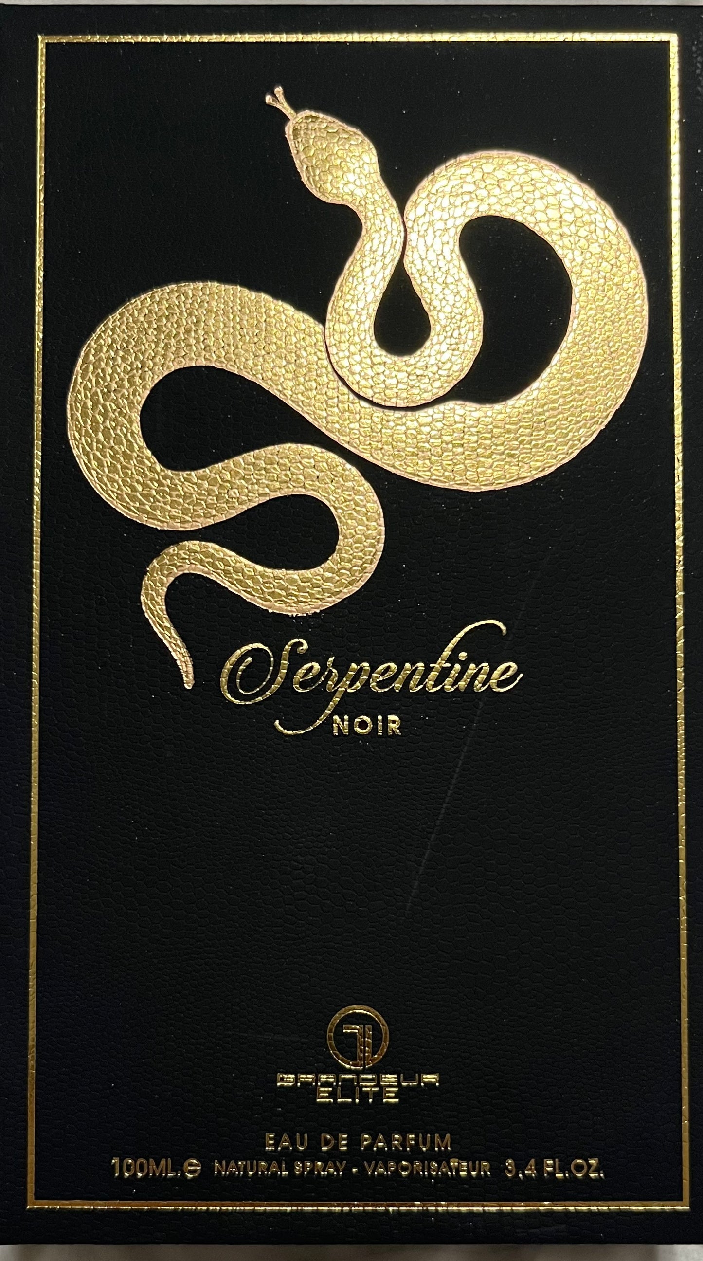 Serpentine Noir Grandeur EAU de Parfum 3.4 oz Made in UAE