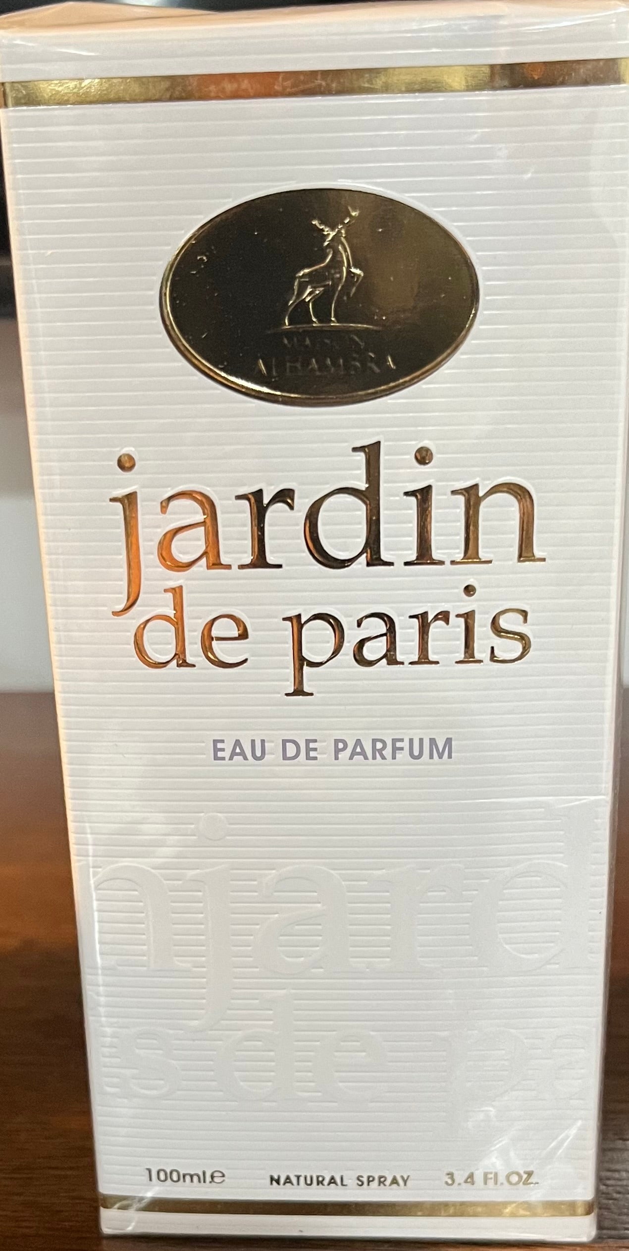 Jardín de Paris Maison Alhambra EAU de Parfum 3.4 oz Made in UAE