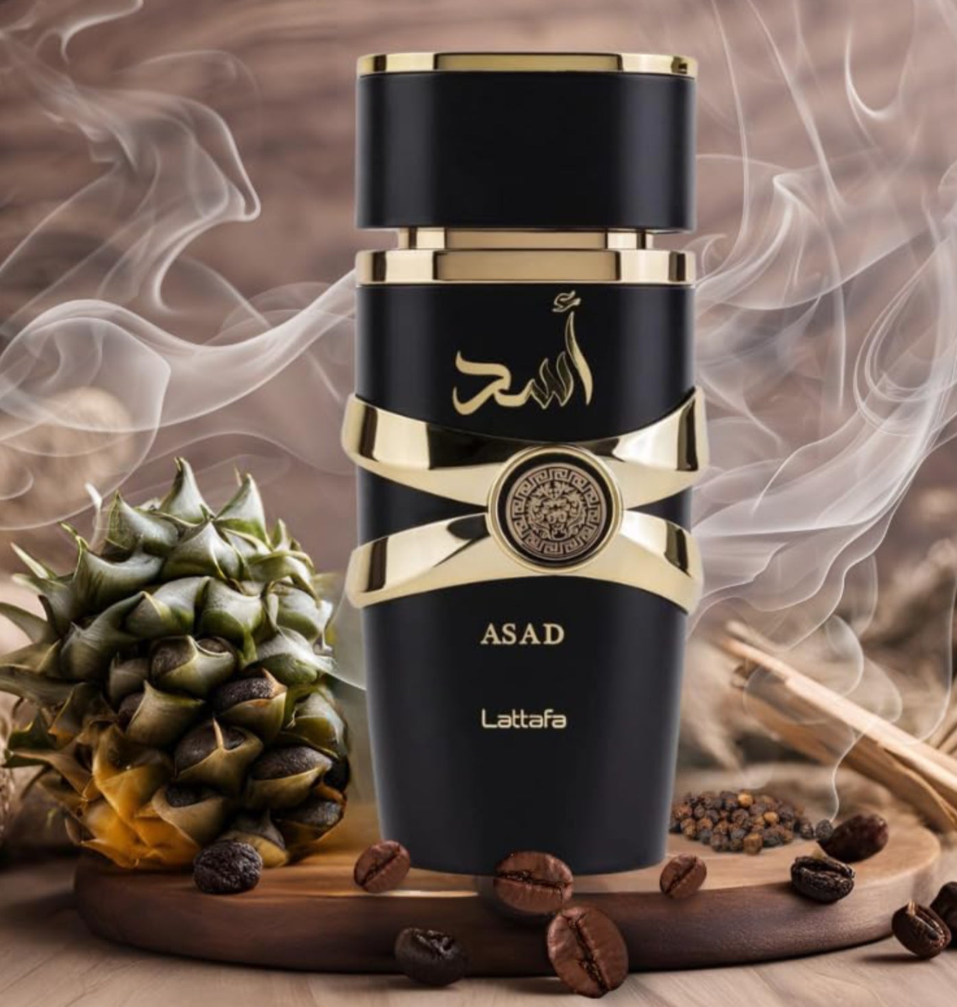 Asad Lattafa Eau de Parfum 3.4oz Made in UAE