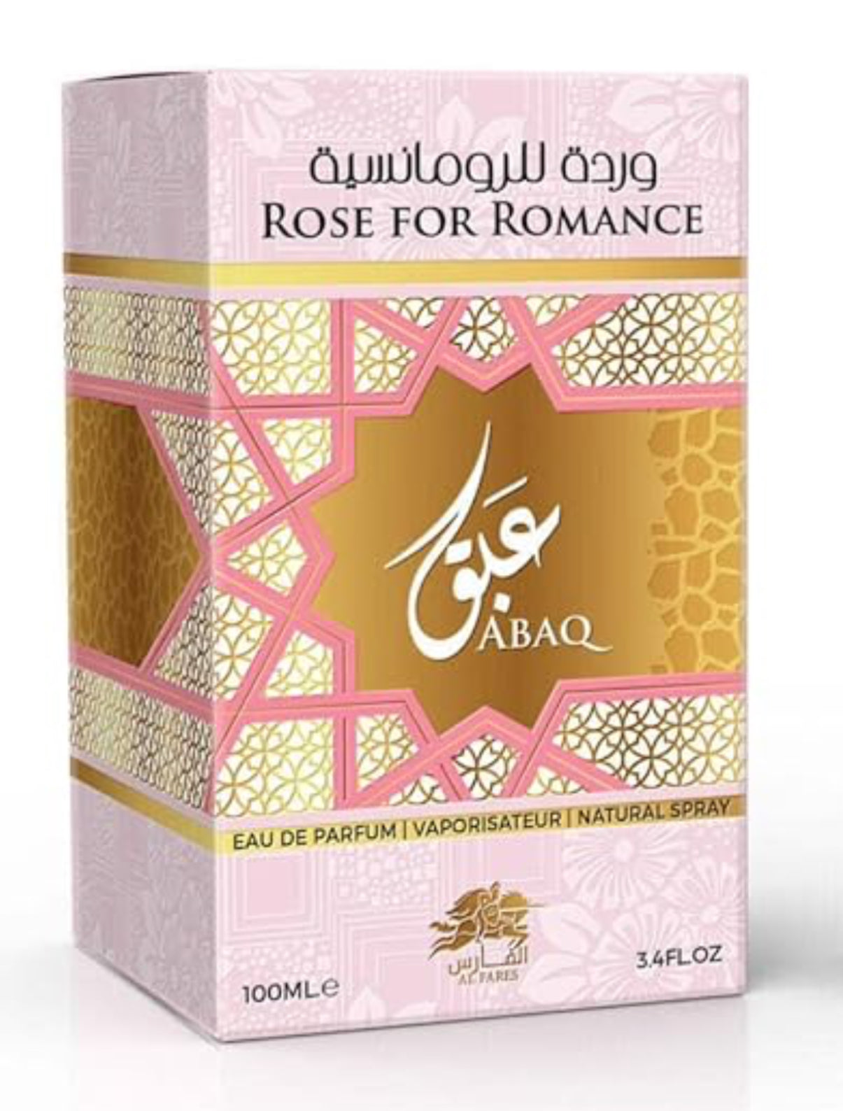 Rose For Romance Al Faris Eau de Parfum 3.4oz Made in UAE