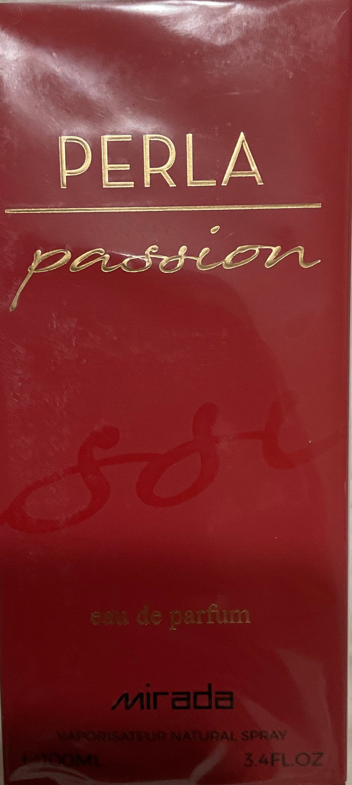 Perla Passion Mirada Eau de Parfum 3.4oz Made in UAE