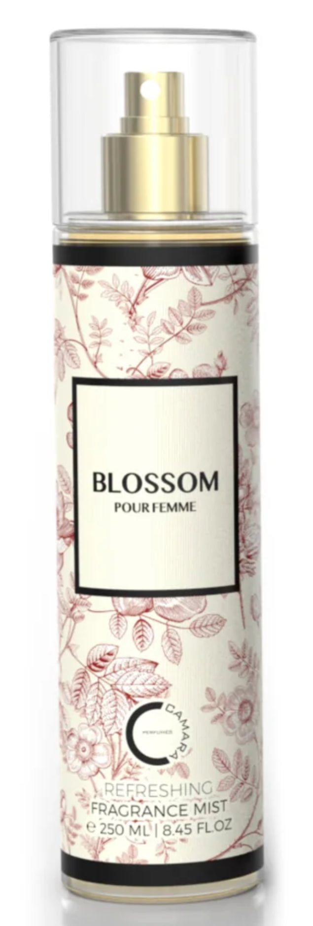 Blossom Pour Femme Camara Fragance Mist 8.45oz Made in UAE