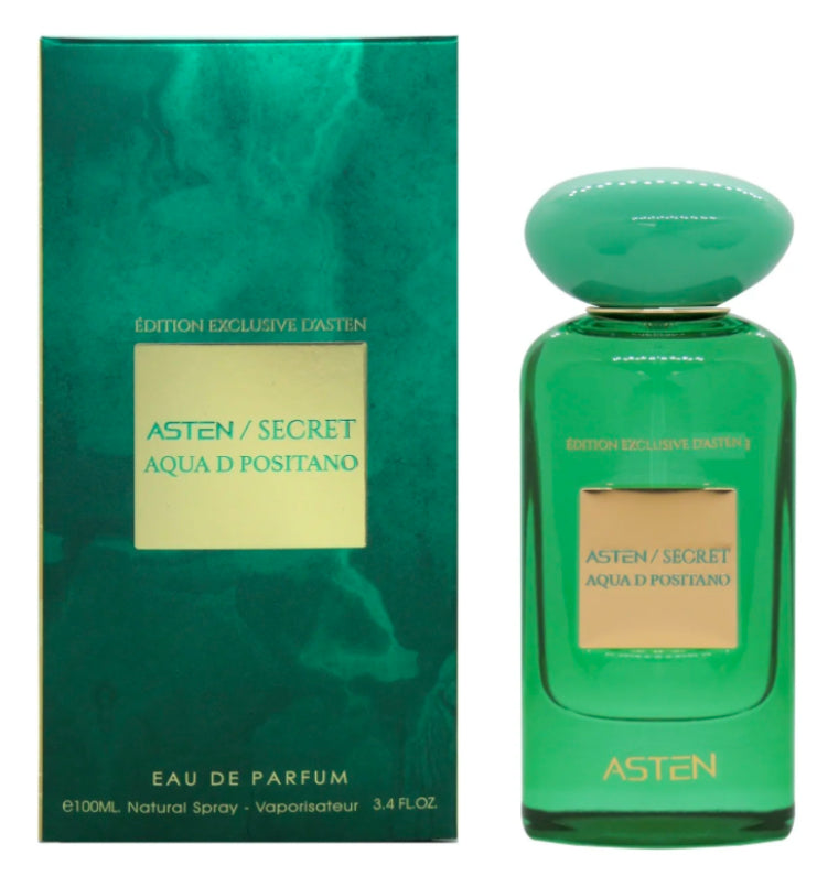 Aqua D Positano Asten EAU de Parfum 3.4 oz Made in UAE