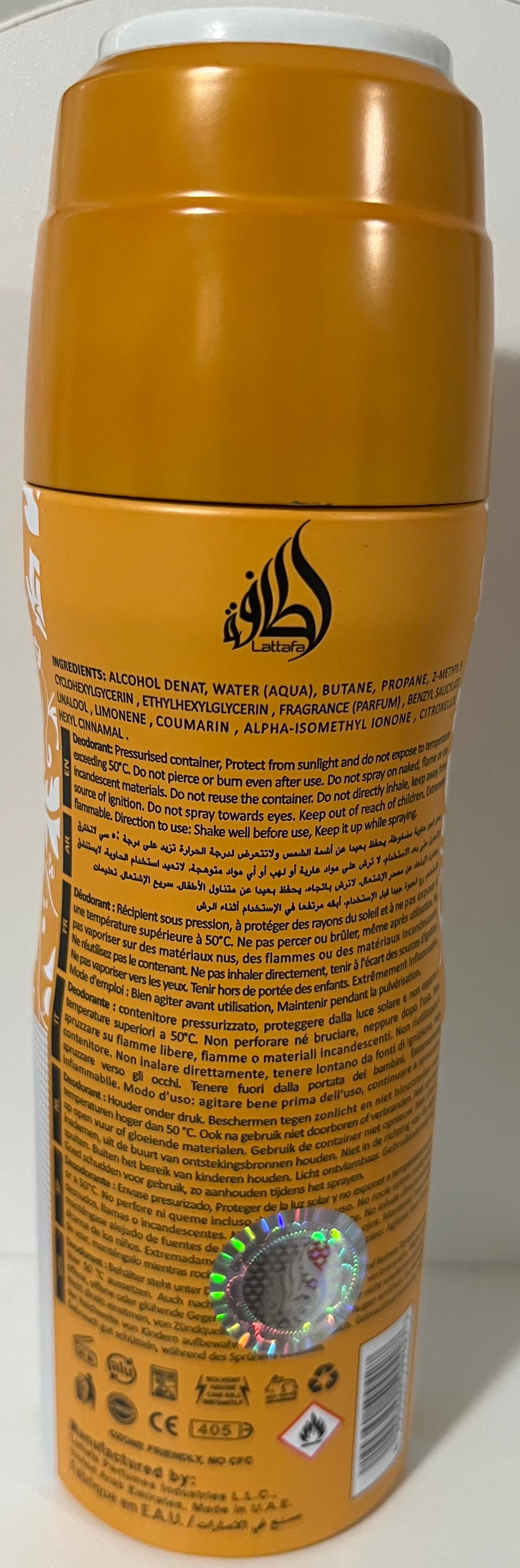 Yara Tous perfumed spray 6.67oz Made in UAE