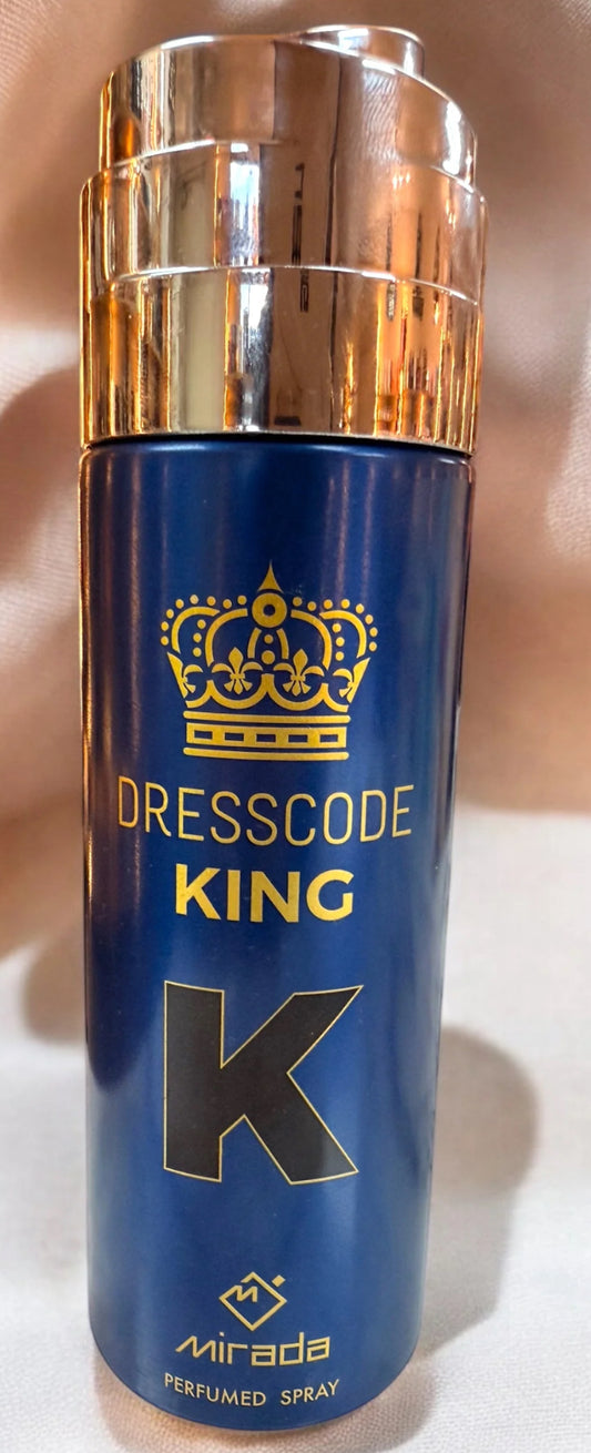 Dresscode King Mirada Perfumed Spray 6.6oz Made in UAE